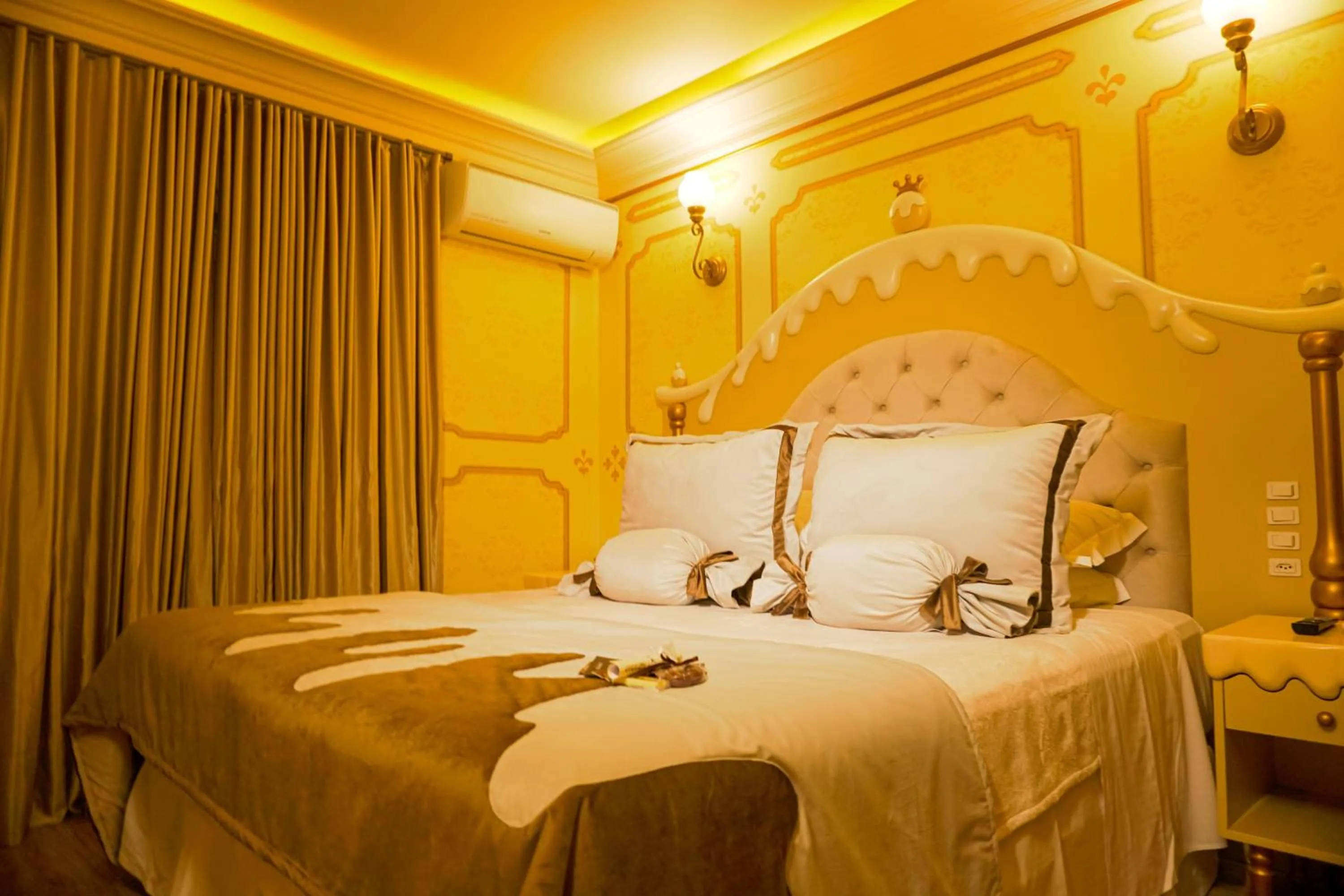 Bed in Chocoland Hotel Gramado