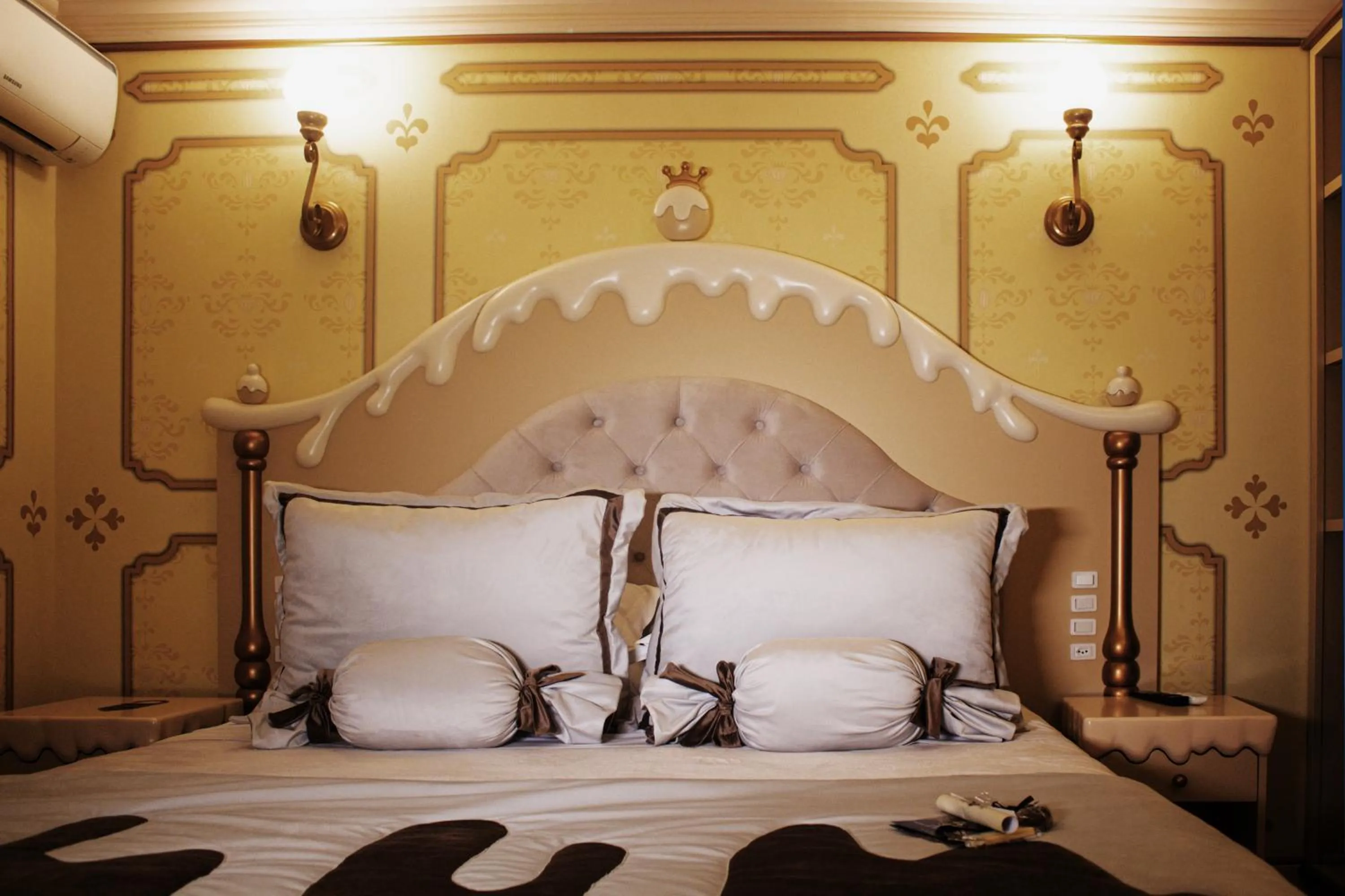 Bed in Chocoland Hotel Gramado