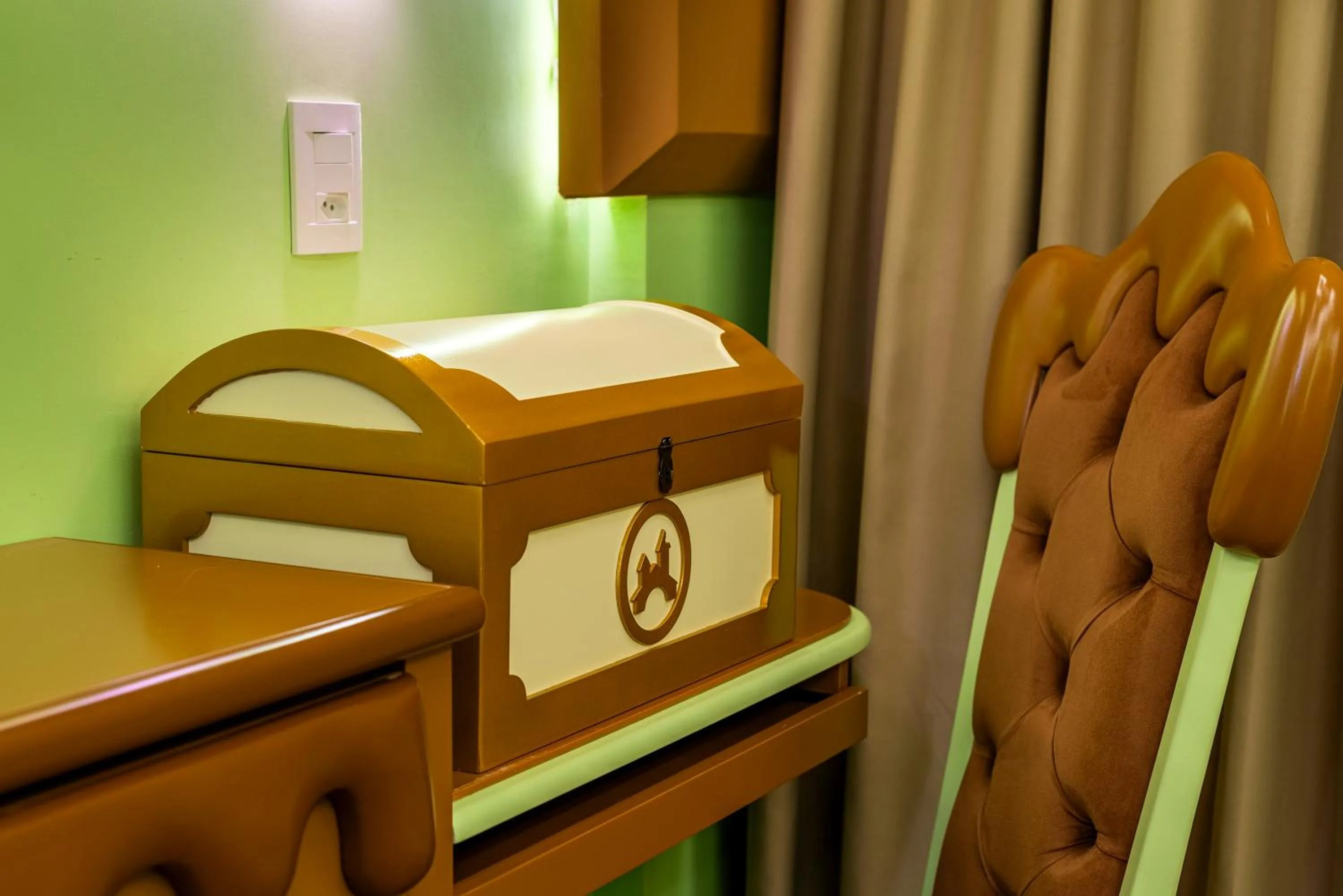 Decorative detail in Chocoland Hotel Gramado