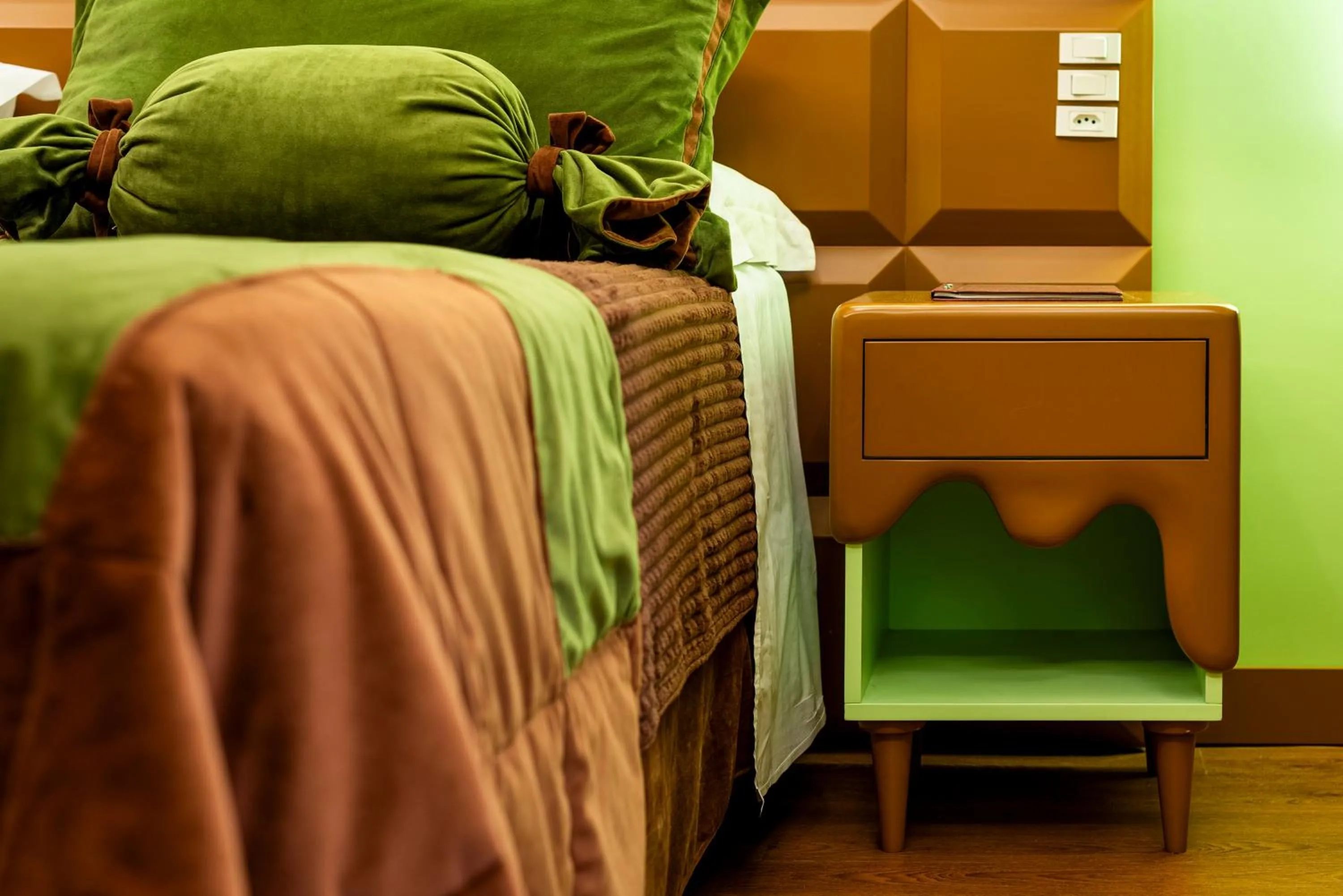 Bed in Chocoland Hotel Gramado