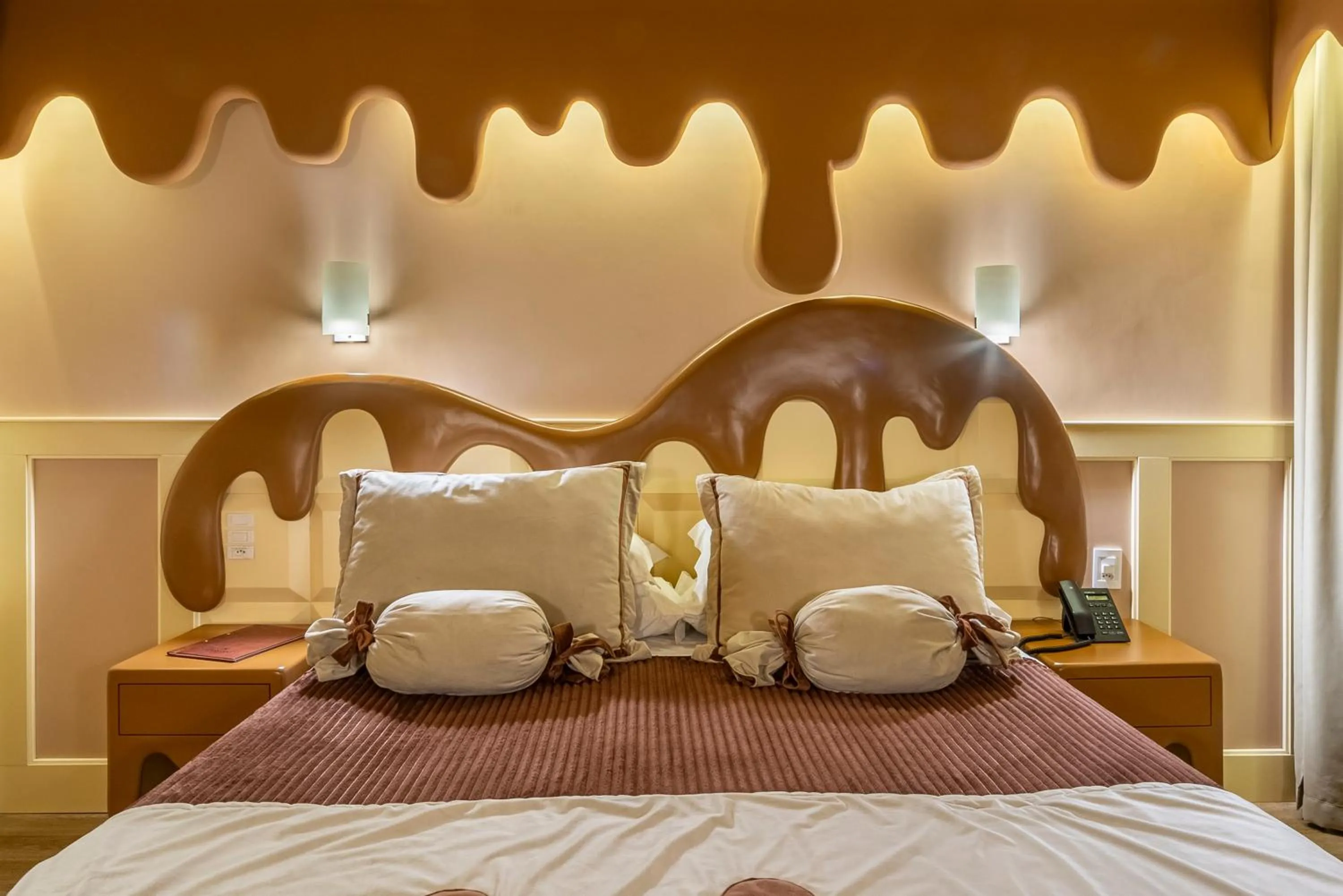 Bed in Chocoland Hotel Gramado