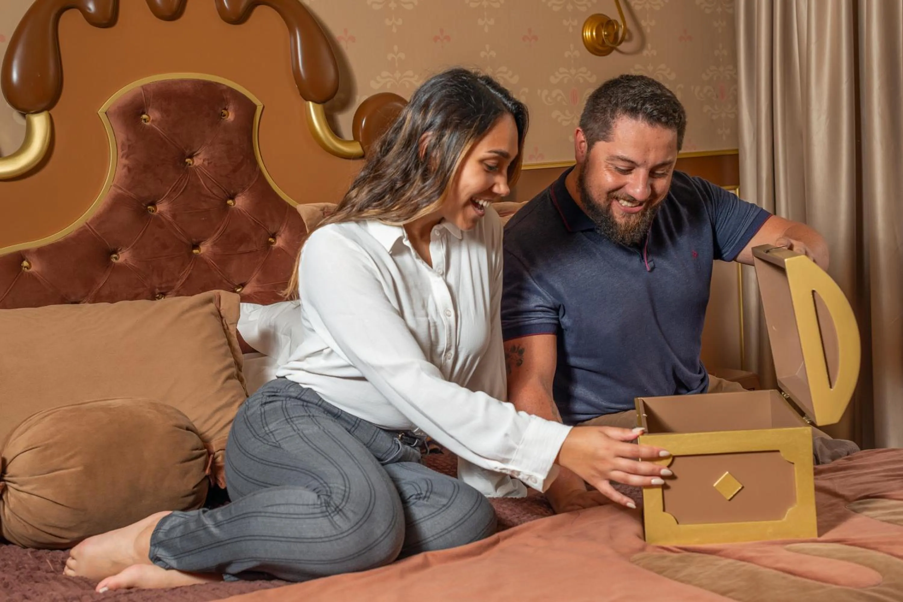 People in Chocoland Hotel Gramado