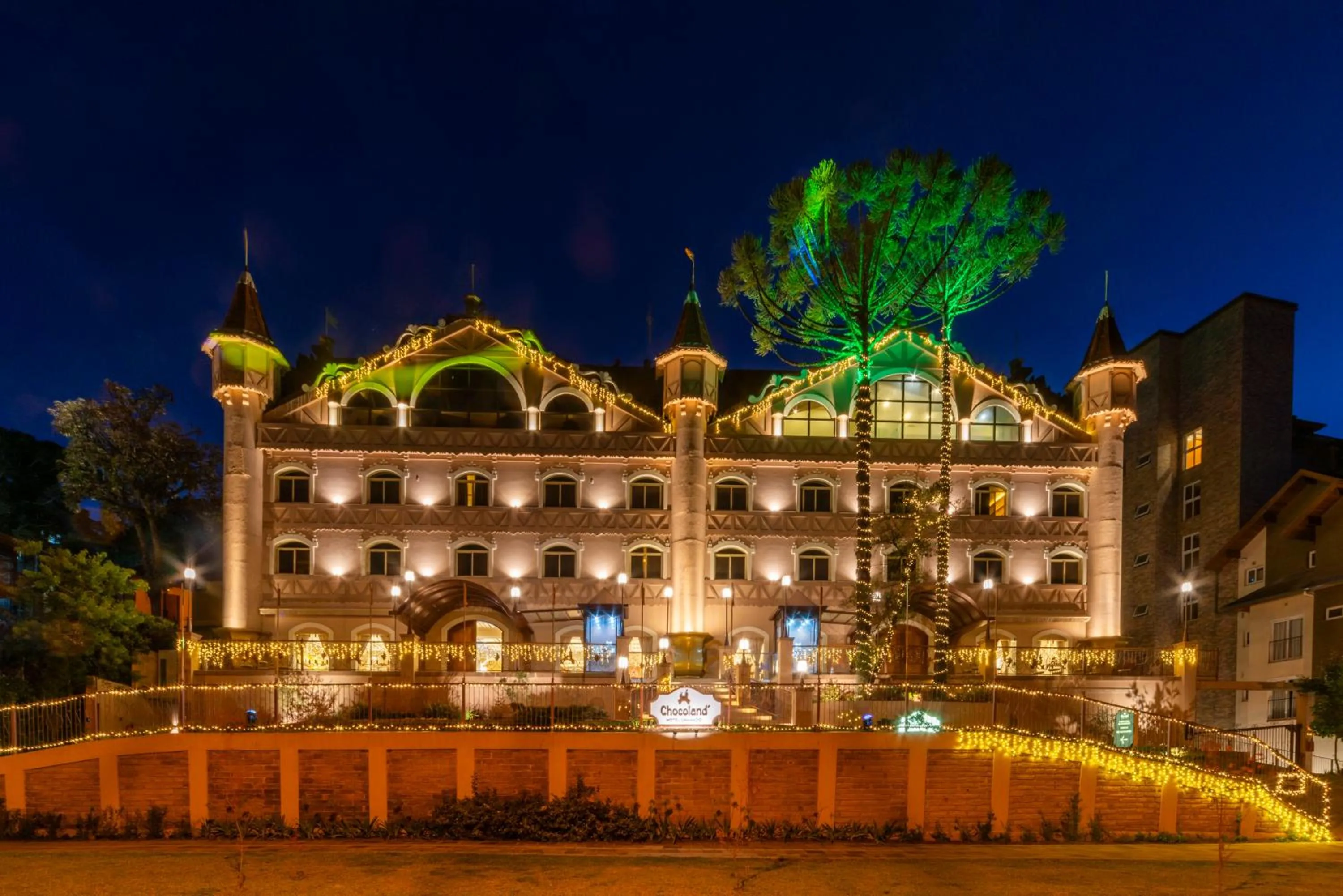 Property building in Chocoland Hotel Gramado