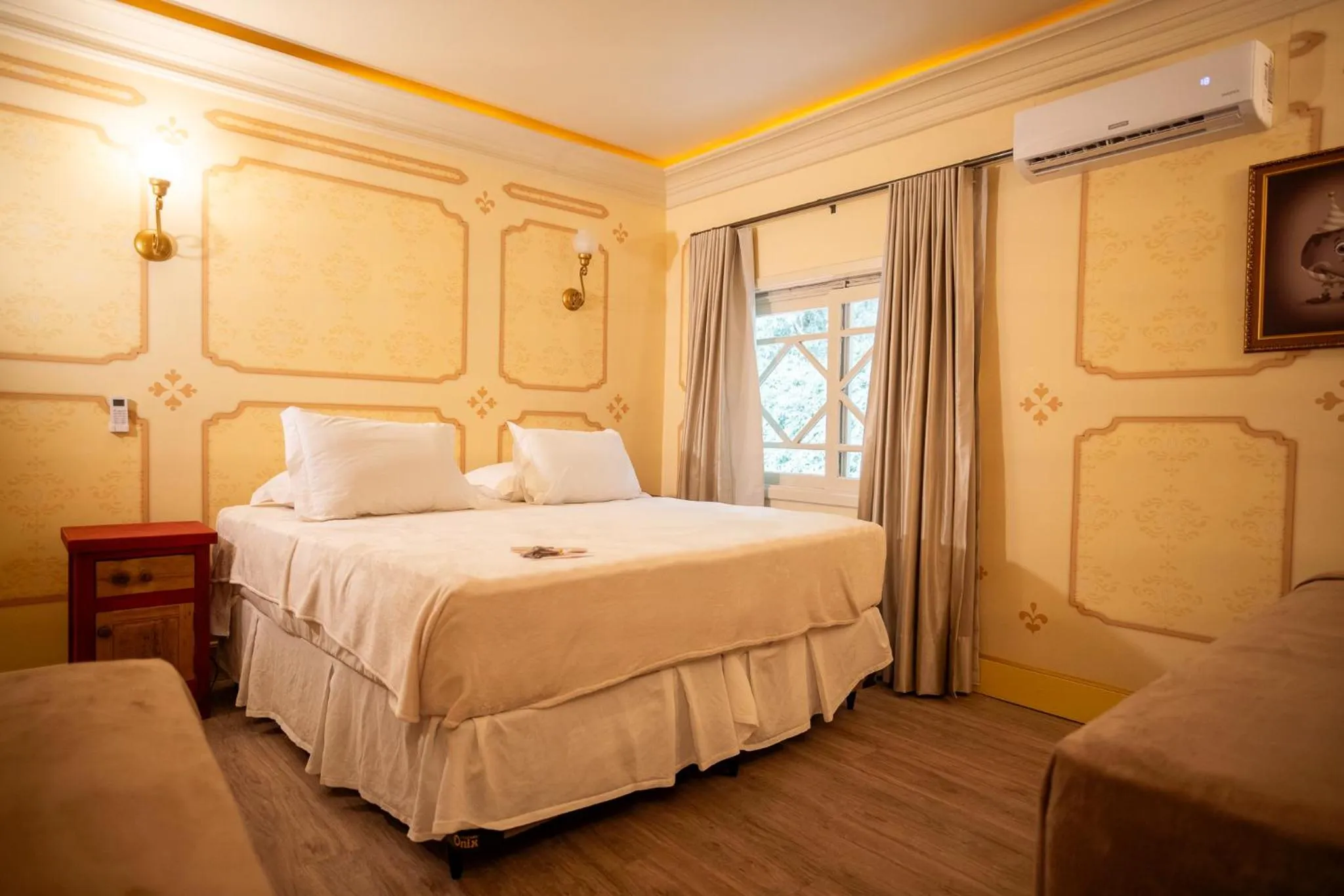 Bed in Chocoland Hotel Gramado