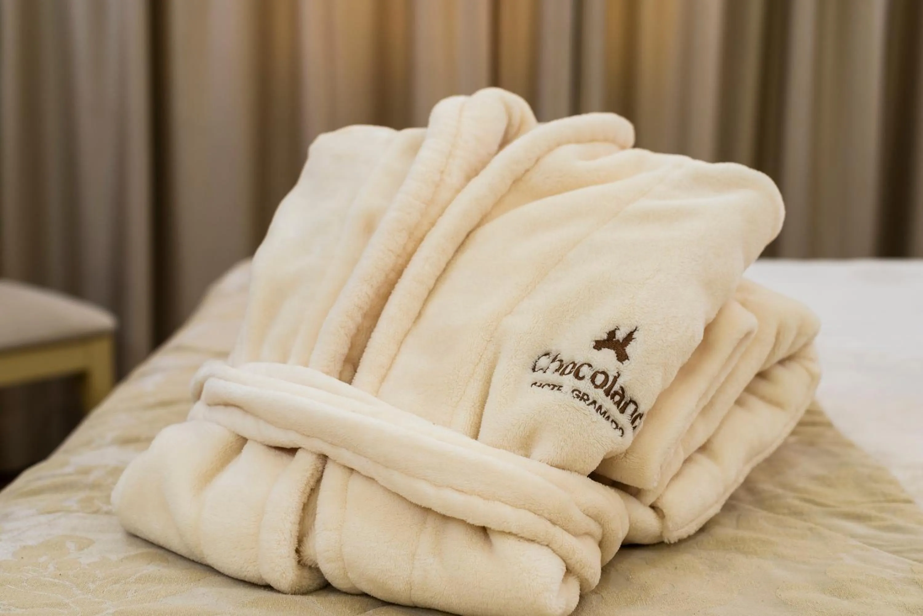 Decorative detail, Bed in Chocoland Hotel Gramado