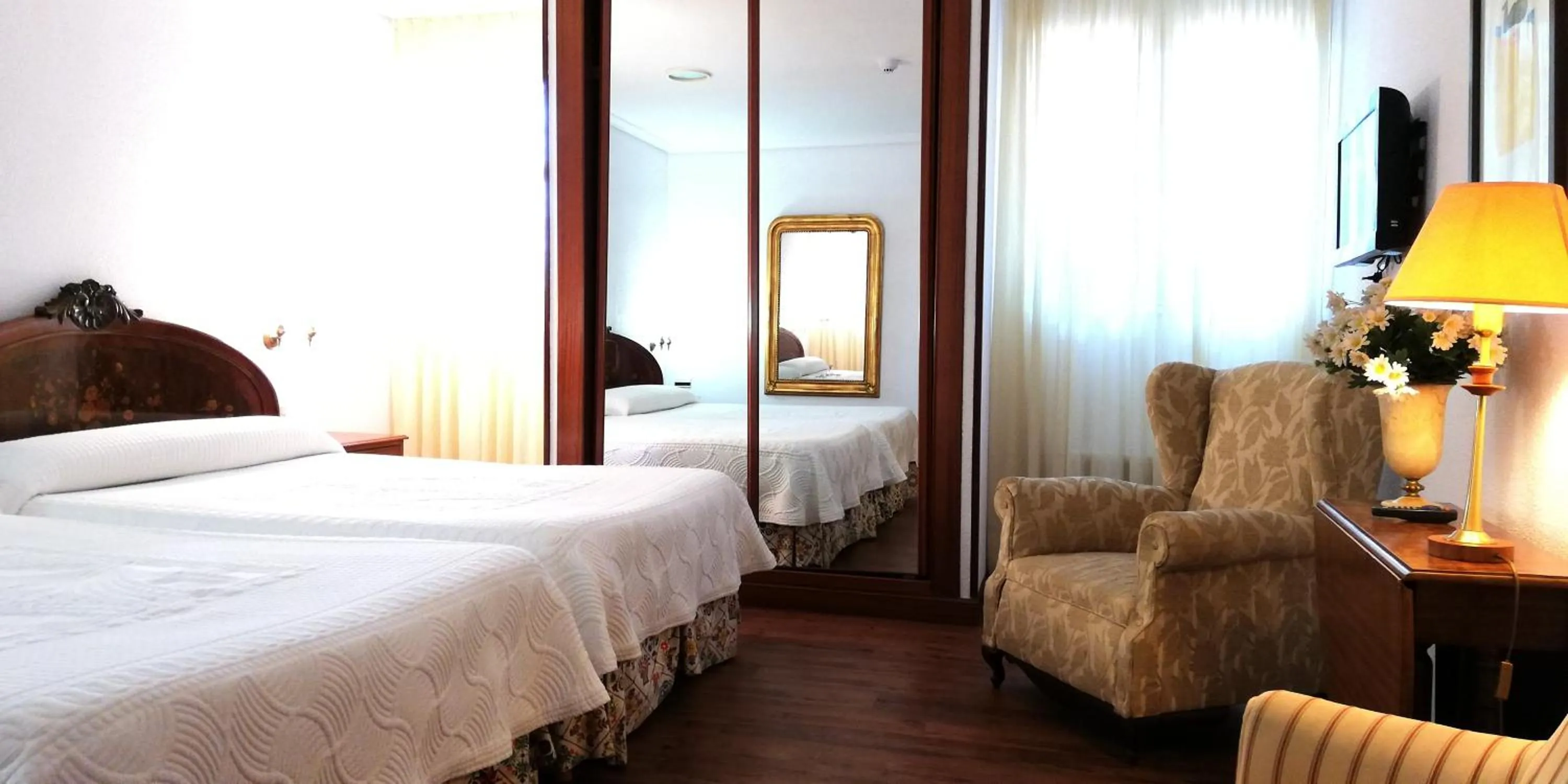 Bed in Hotel Museo Los Infantes