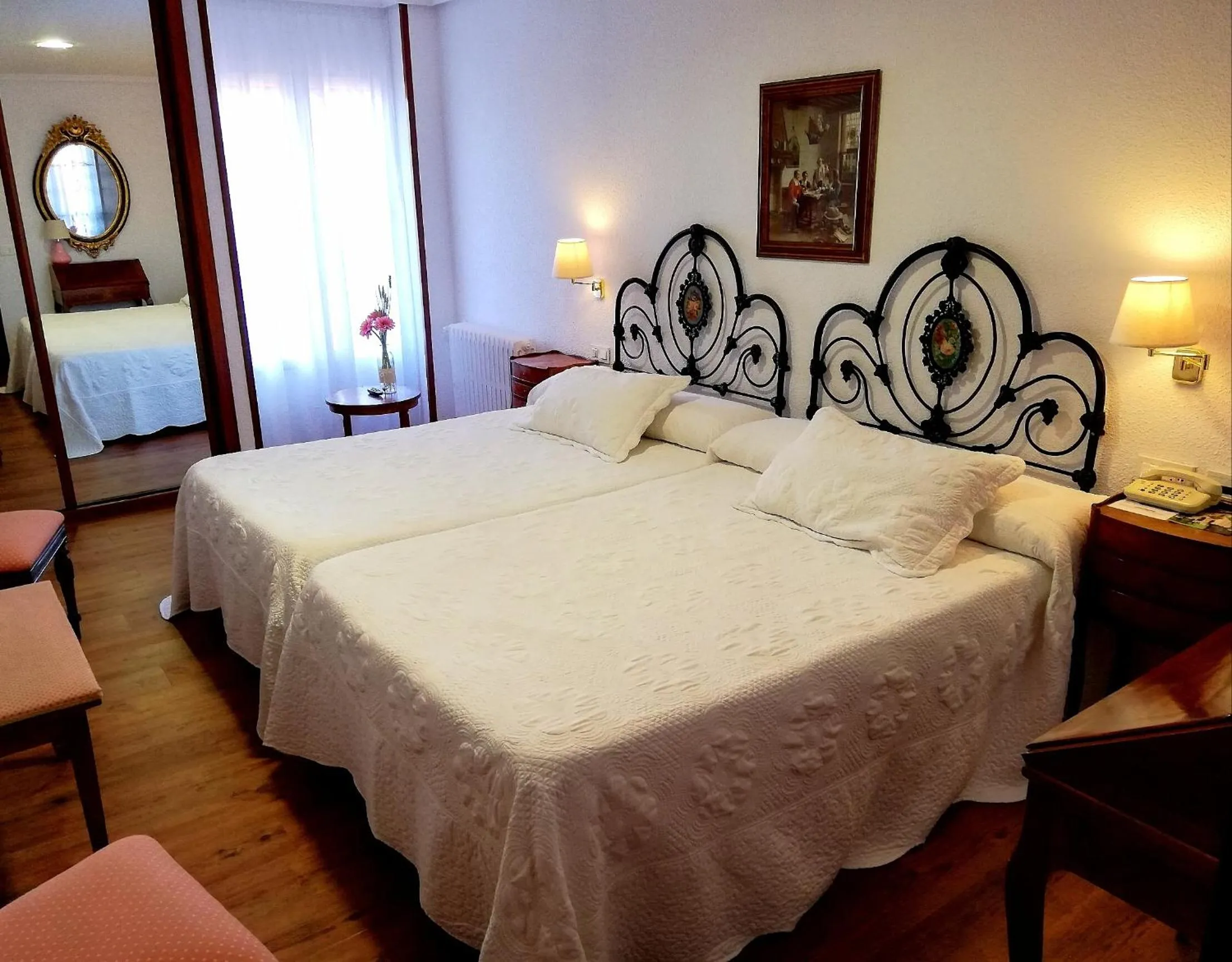 Bed in Hotel Museo Los Infantes