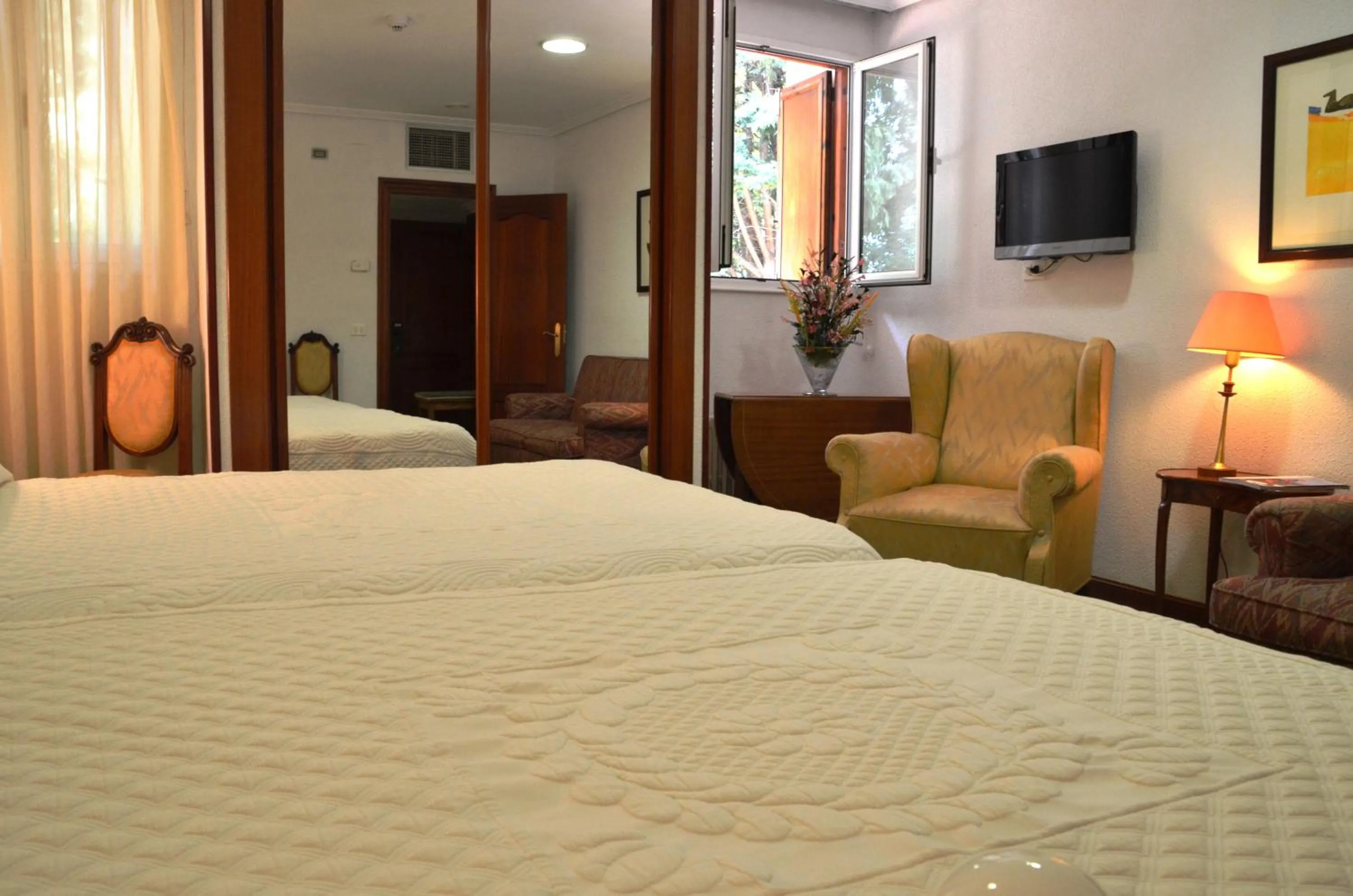 Bed in Hotel Museo Los Infantes