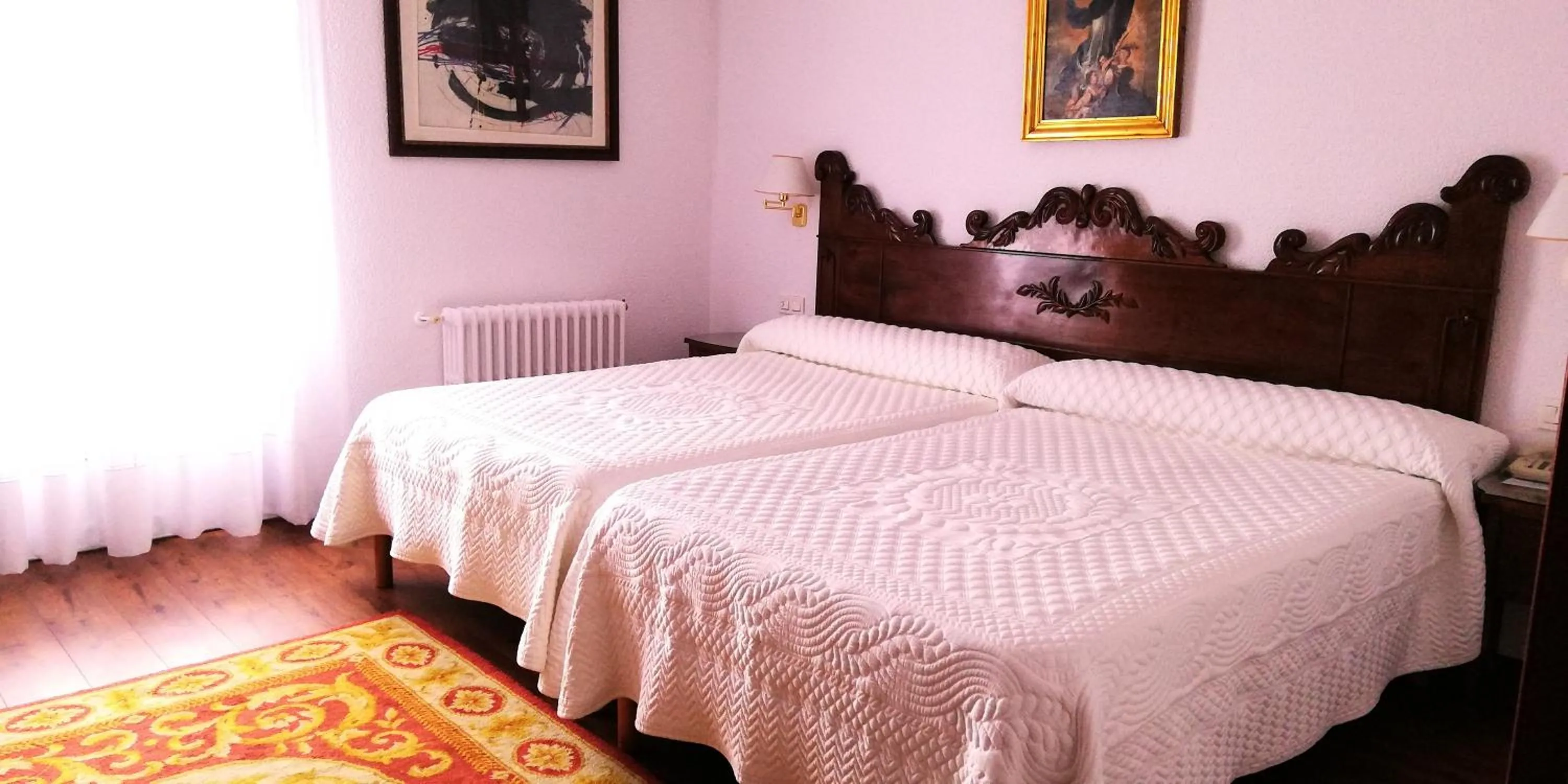 Bed in Hotel Museo Los Infantes