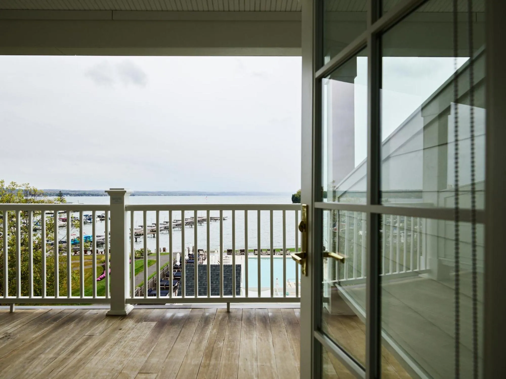 Balcony/Terrace in The Lake House on Canandaigua