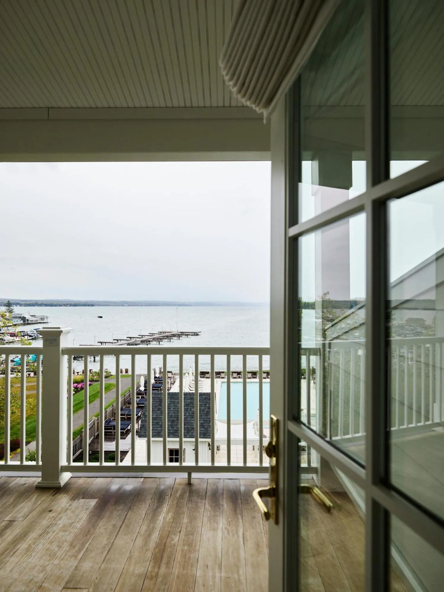 Balcony/Terrace in The Lake House on Canandaigua