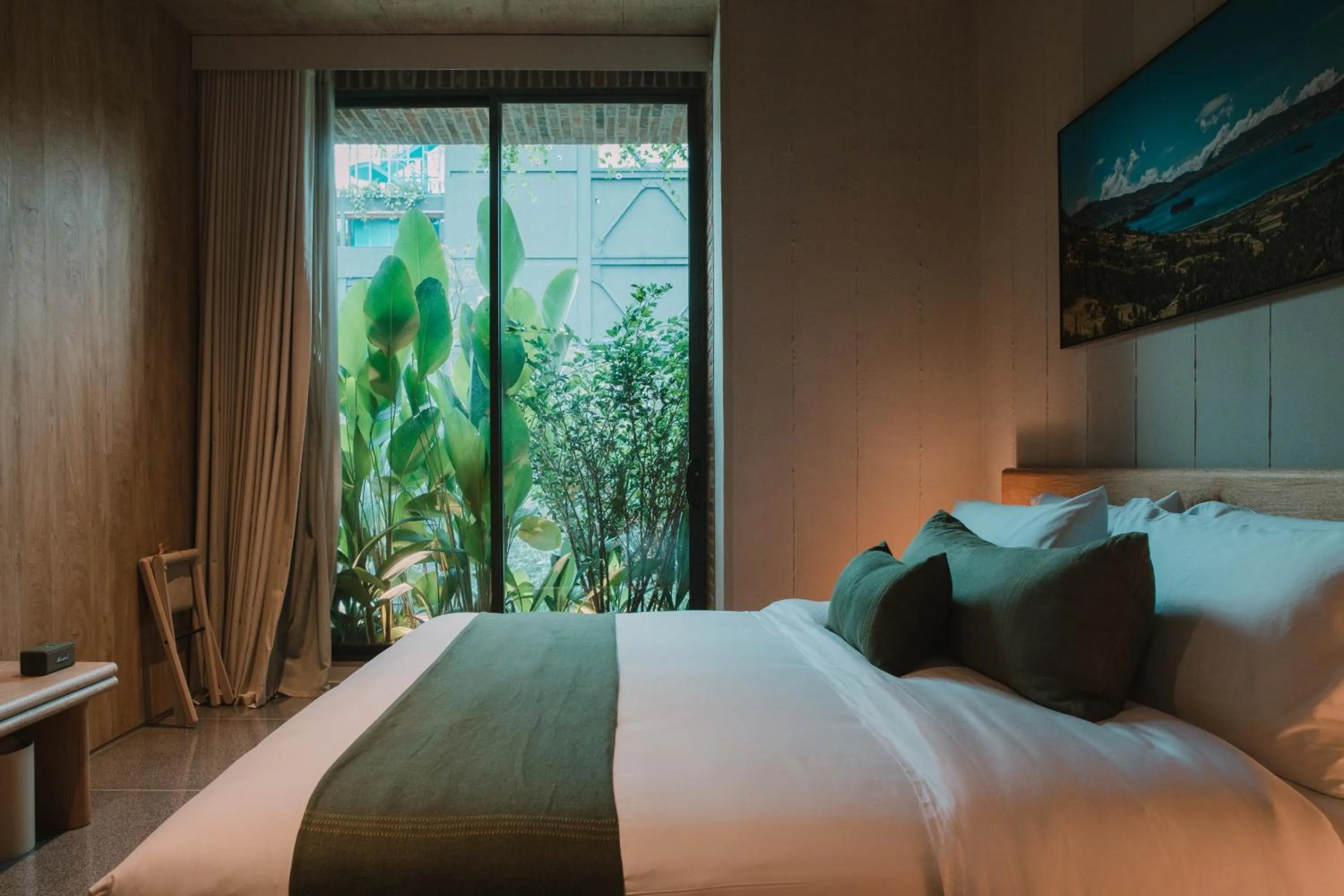 Bed in Hotel El Zarzo