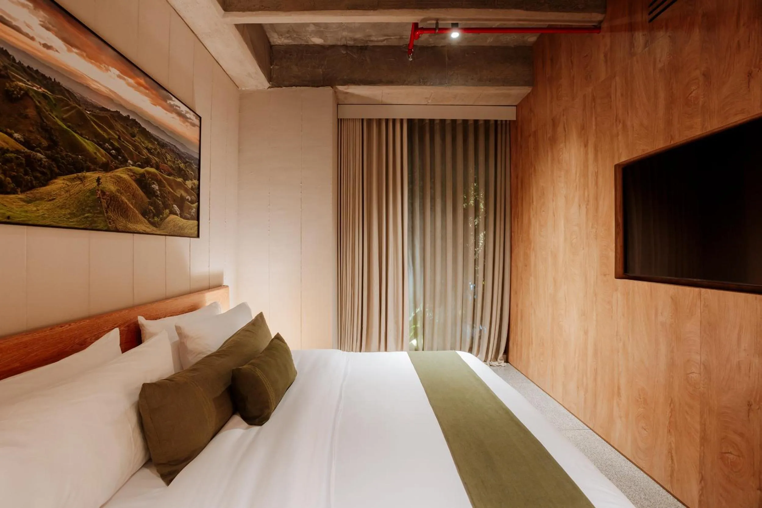 Bed in Hotel El Zarzo