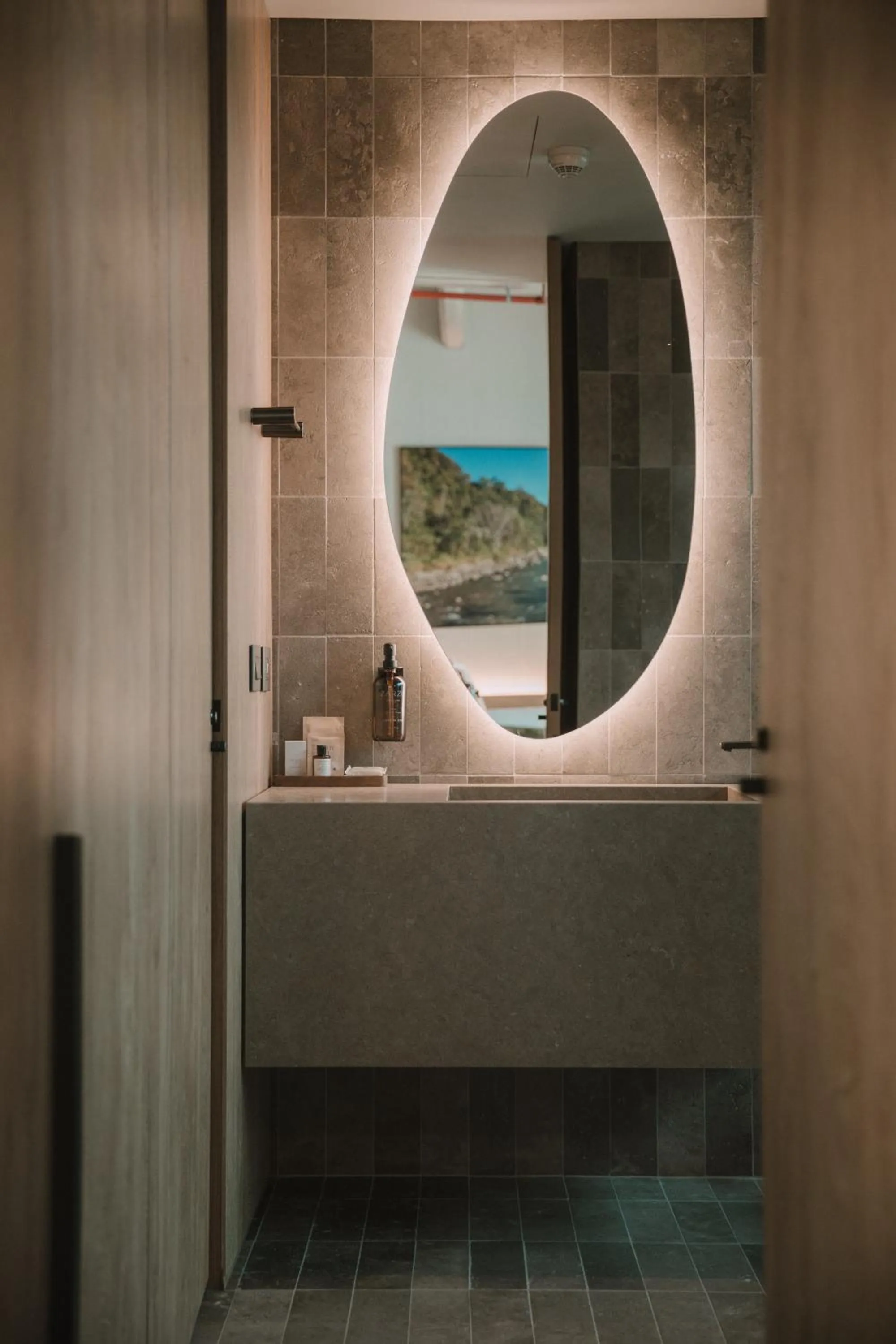 Bathroom in Hotel El Zarzo