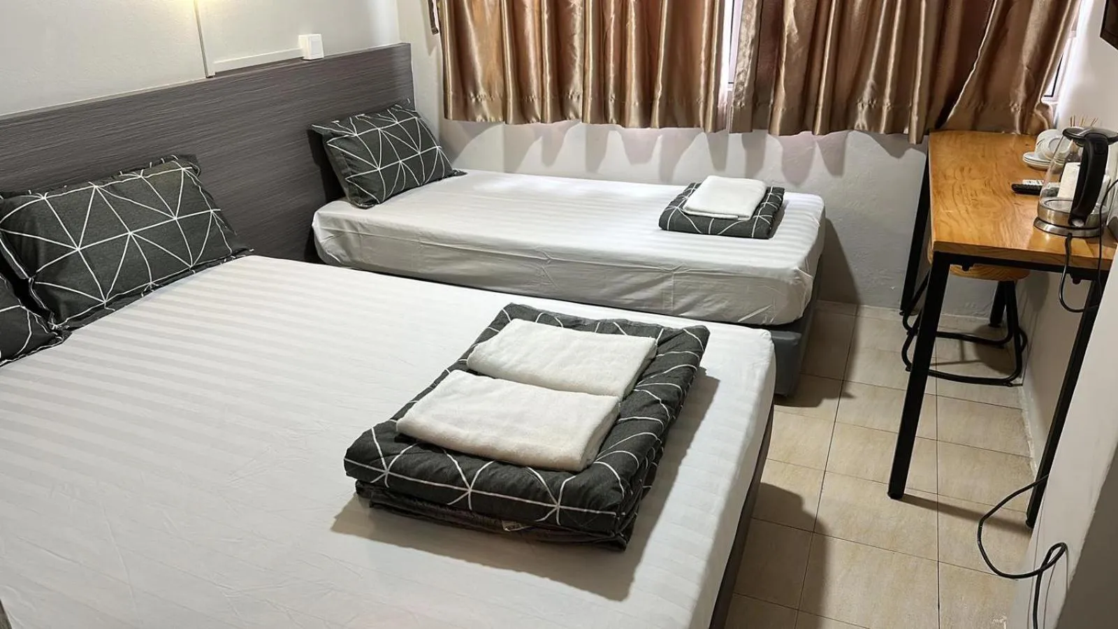 Bed in Haising Hotel