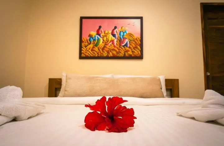 Bed in Antique Amor Bungalows & Villas