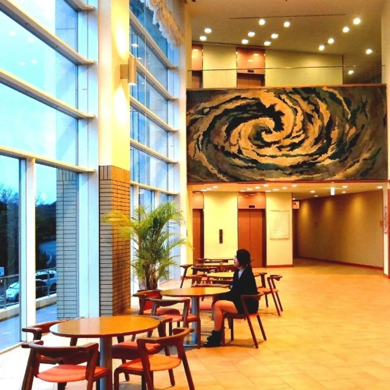 Lobby or reception in Kyukamura Minami-Awaji