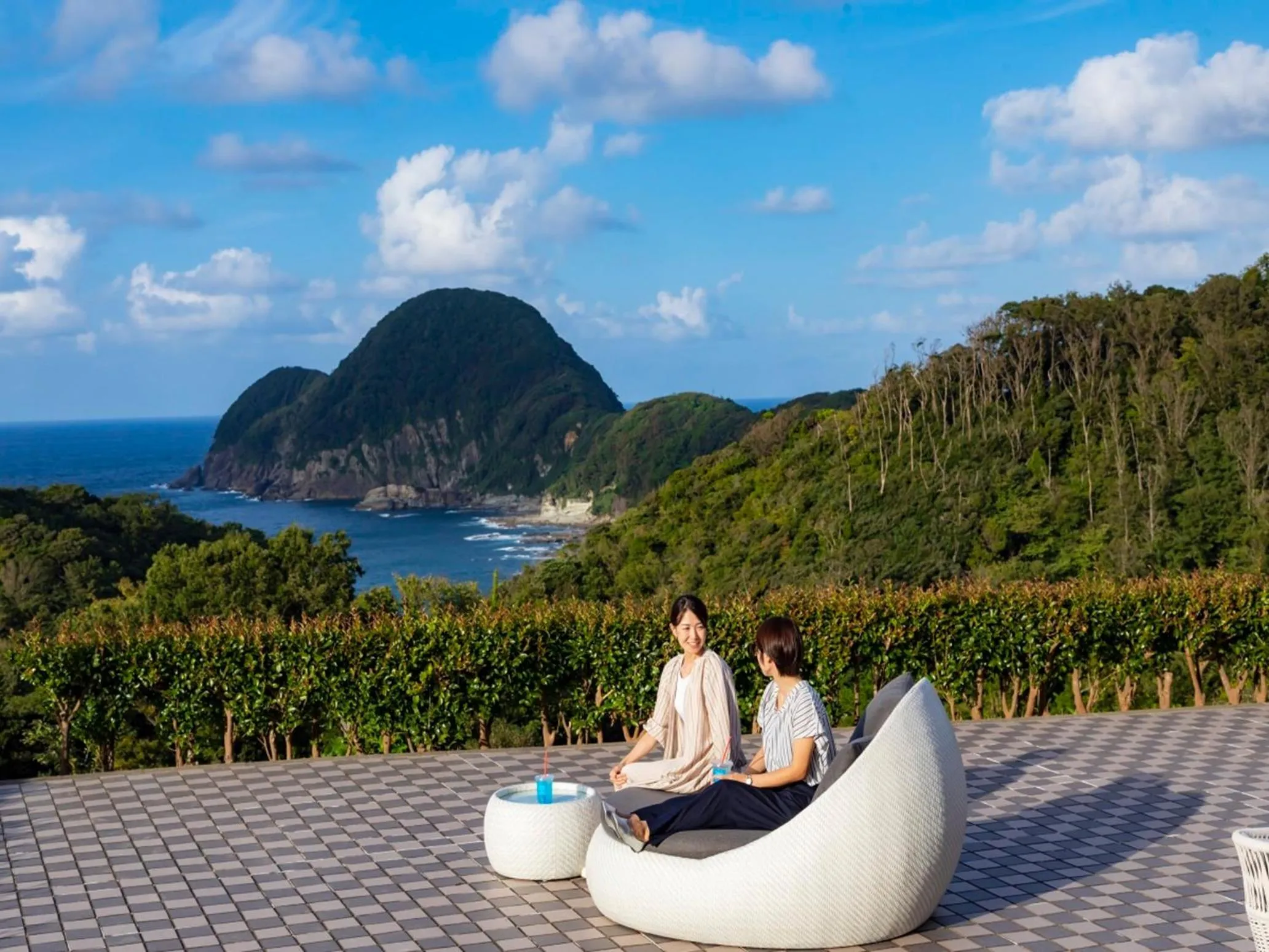 Garden in Kyukamura Takeno-Kaigan