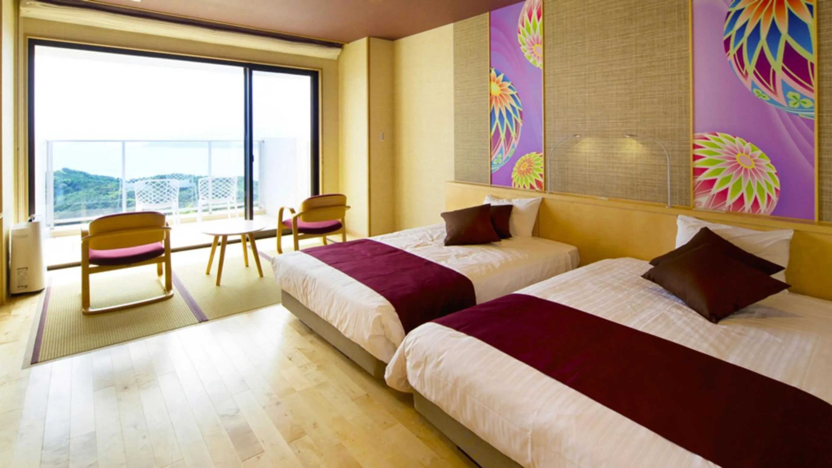 Bed in Kyukamura Kishu-Kada