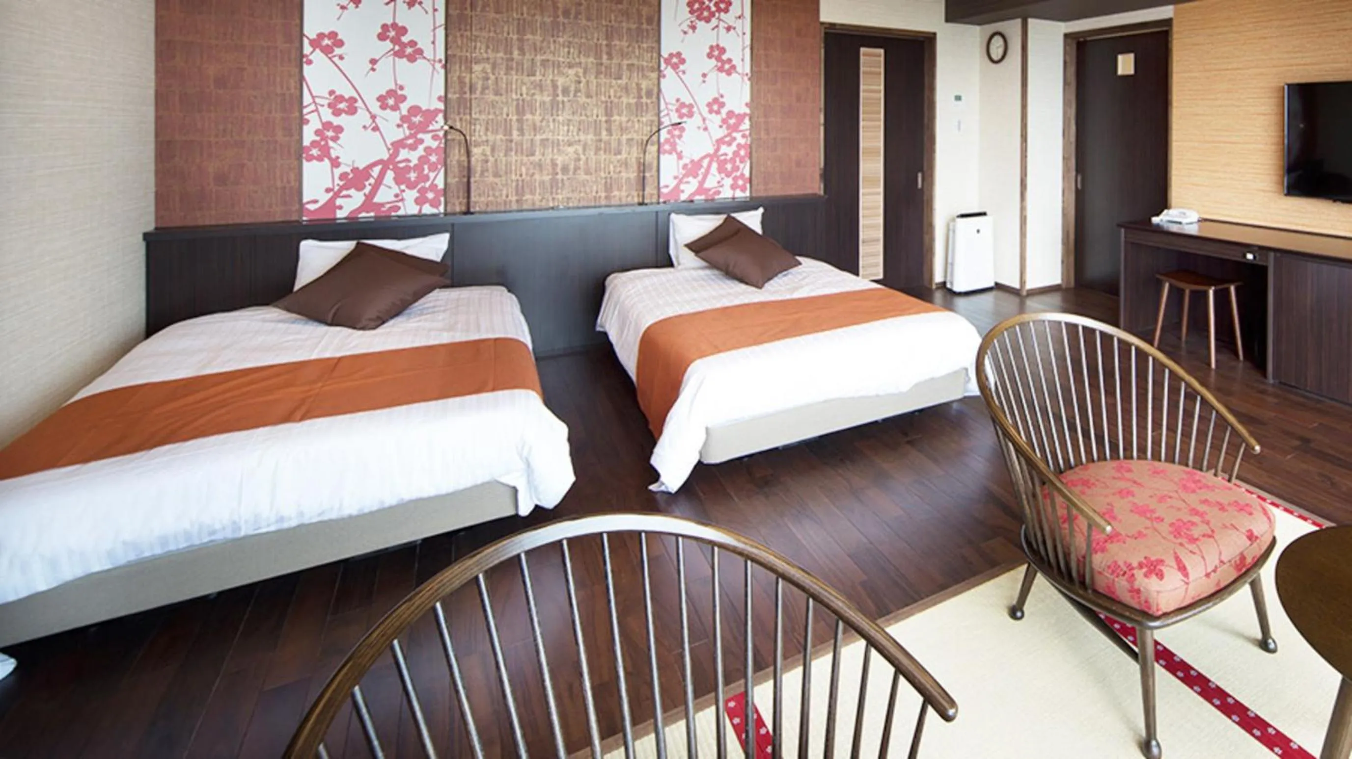 Bed in Kyukamura Kishu-Kada