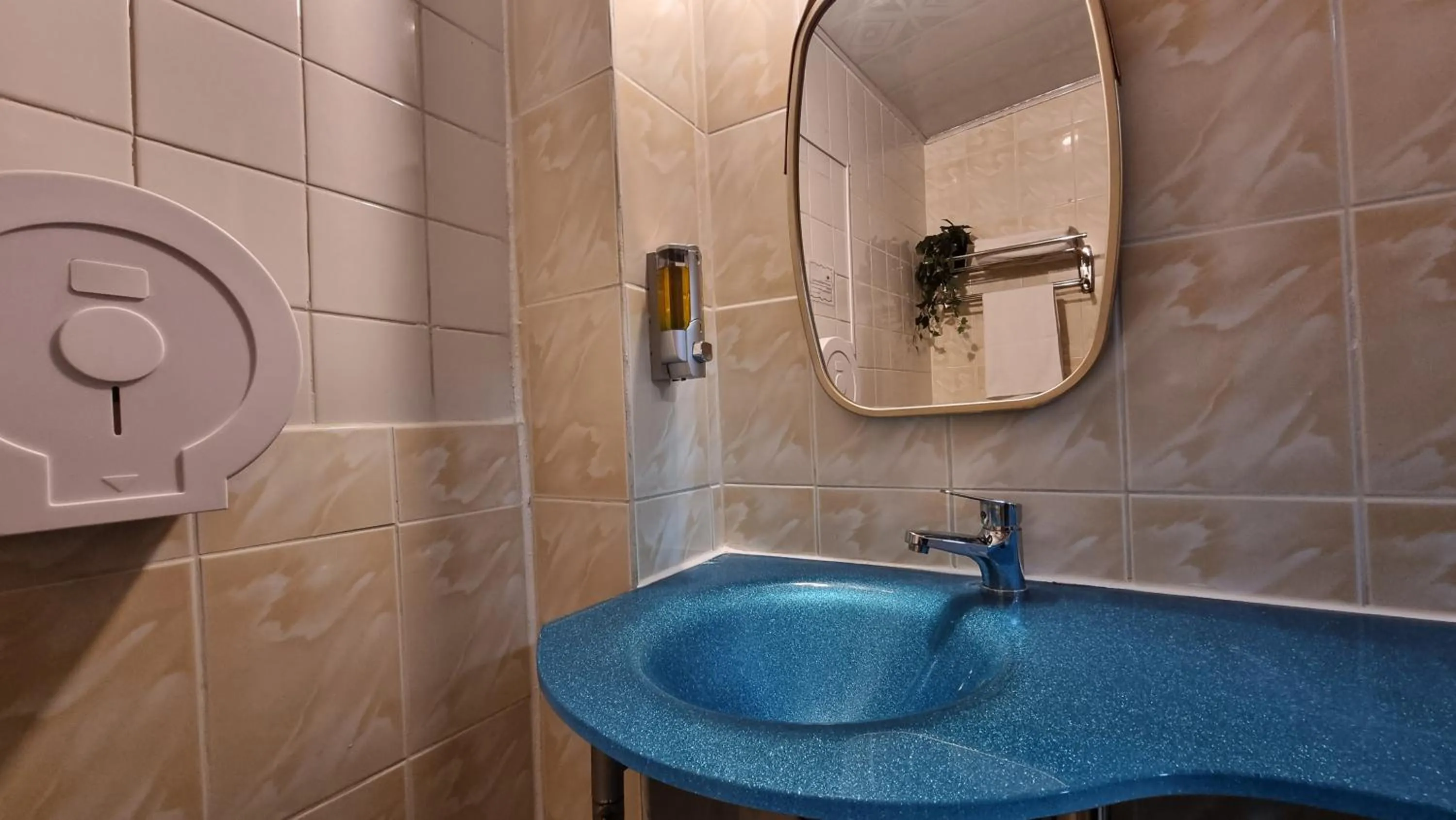 Shower in Hotel Asturias