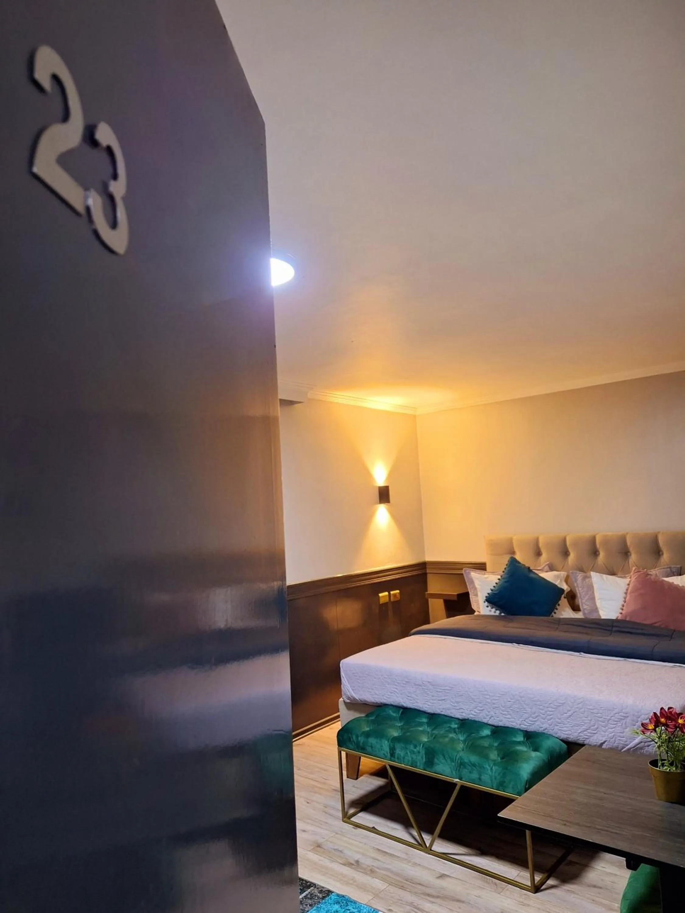 Bed in Hotel Asturias