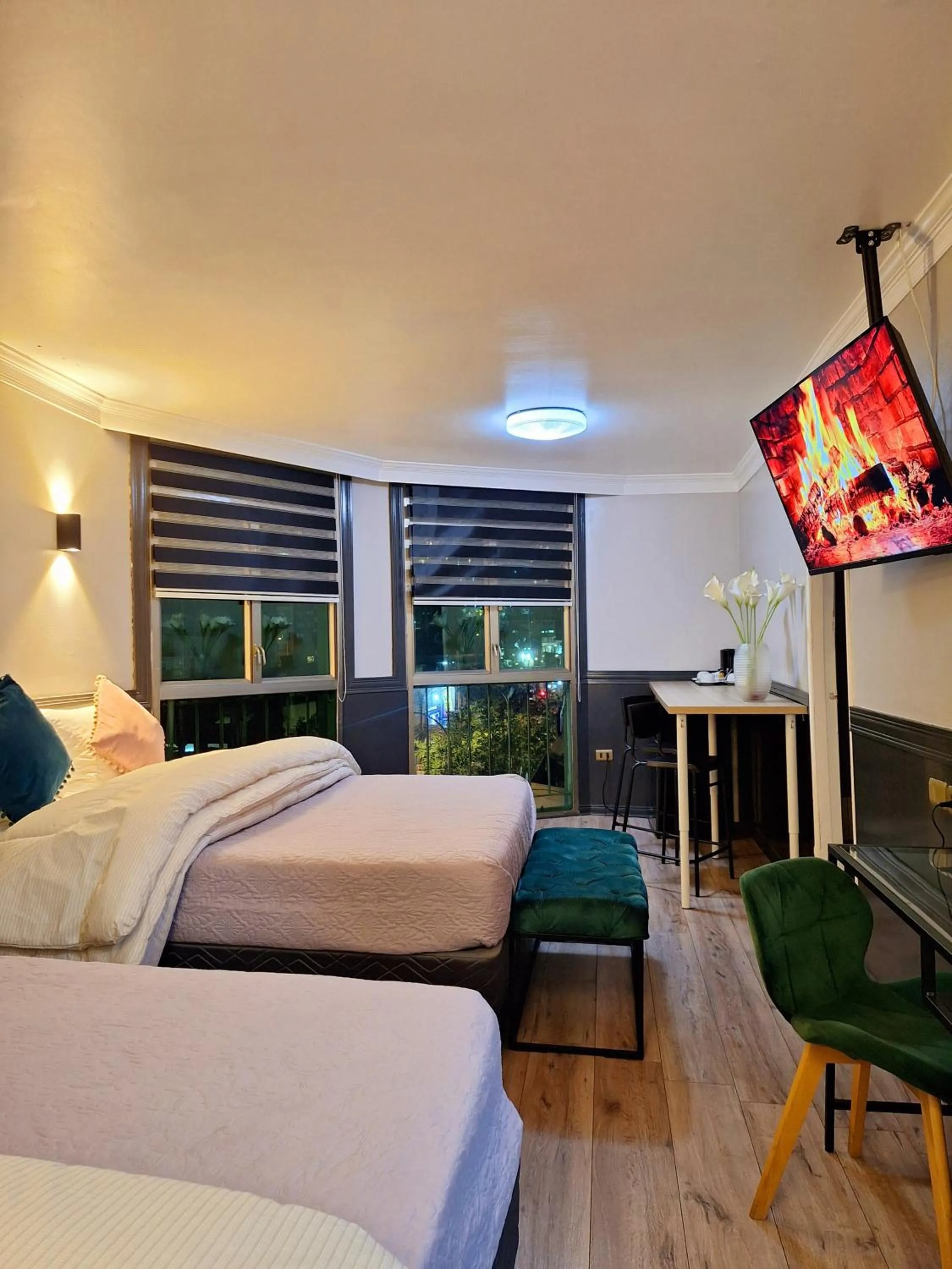 Bed in Hotel Asturias