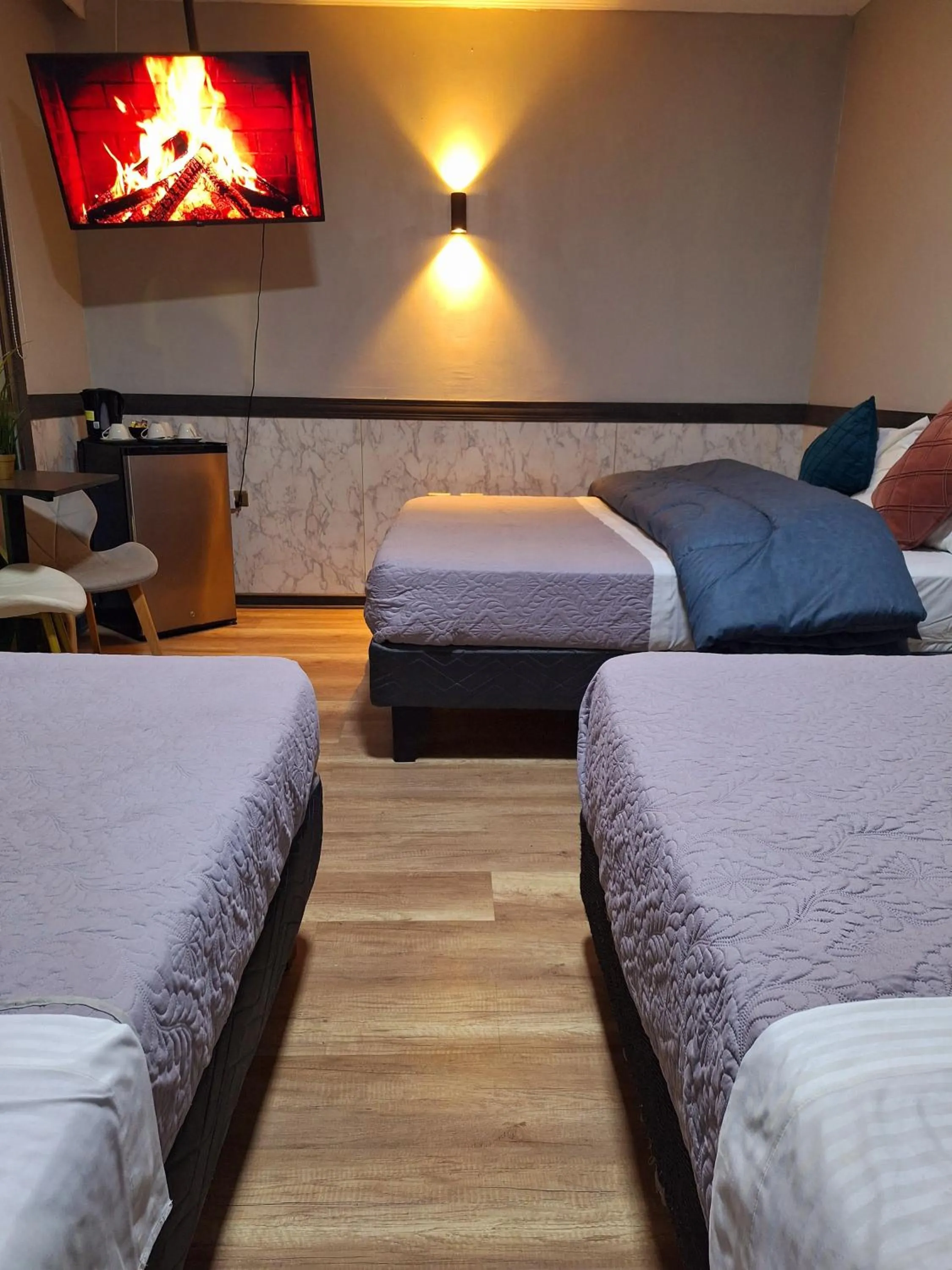 Bed in Hotel Asturias