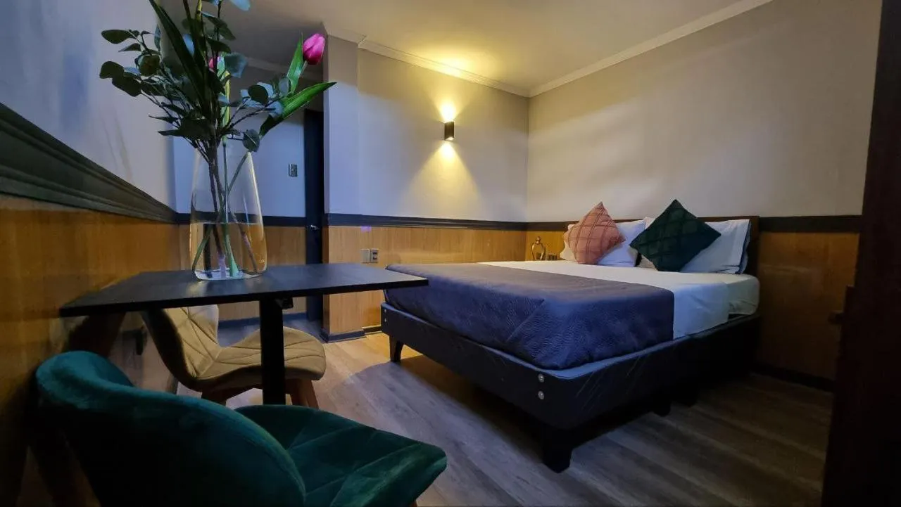 Bed in Hotel Asturias