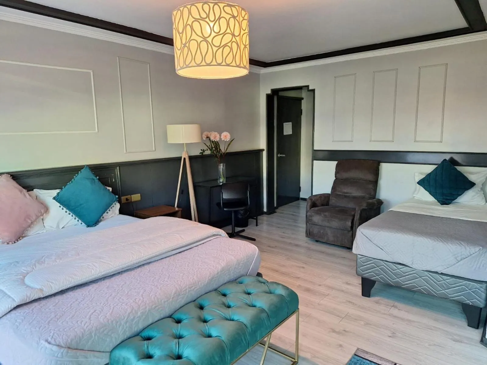 Bed in Hotel Asturias