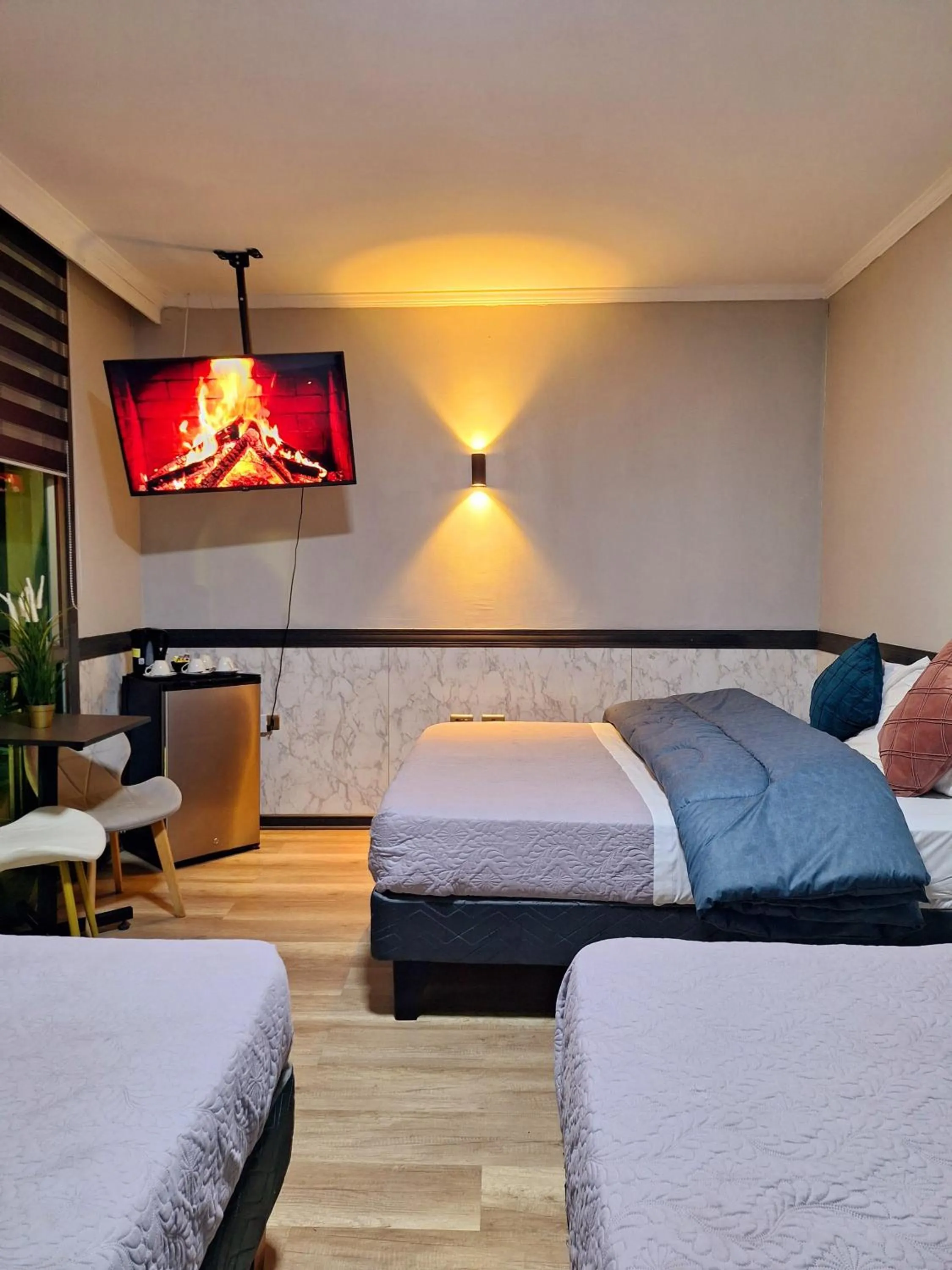 Bed in Hotel Asturias