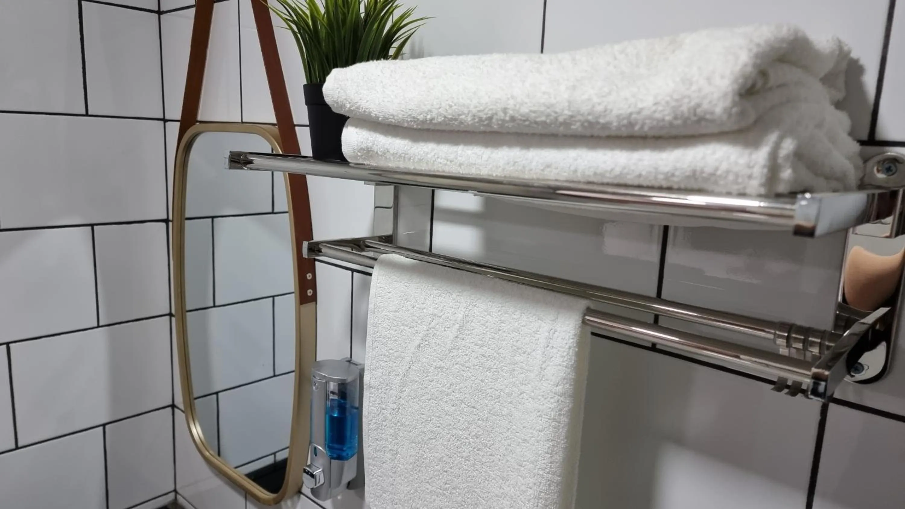 Bathroom in Hotel Asturias