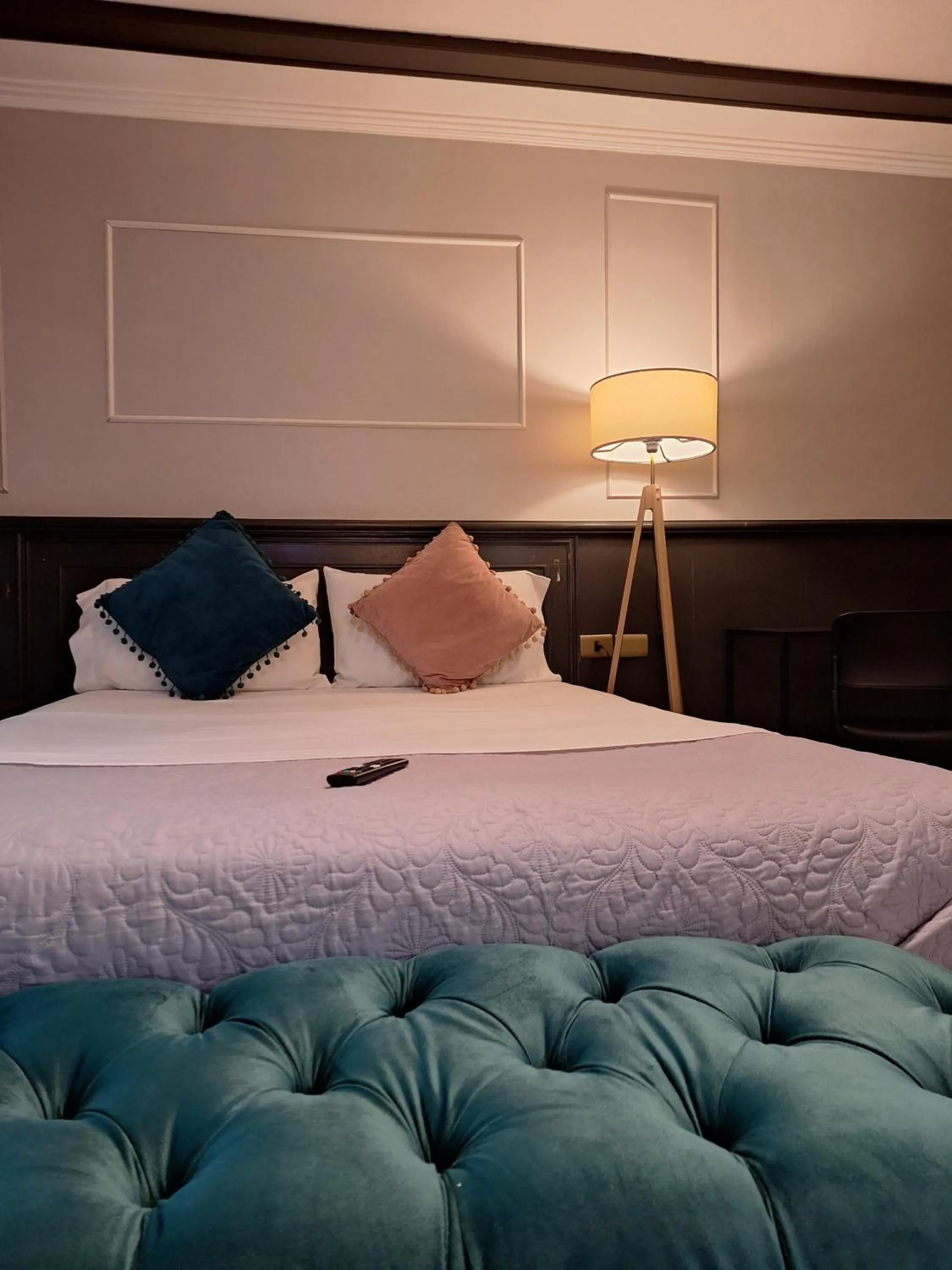 Bed in Hotel Asturias