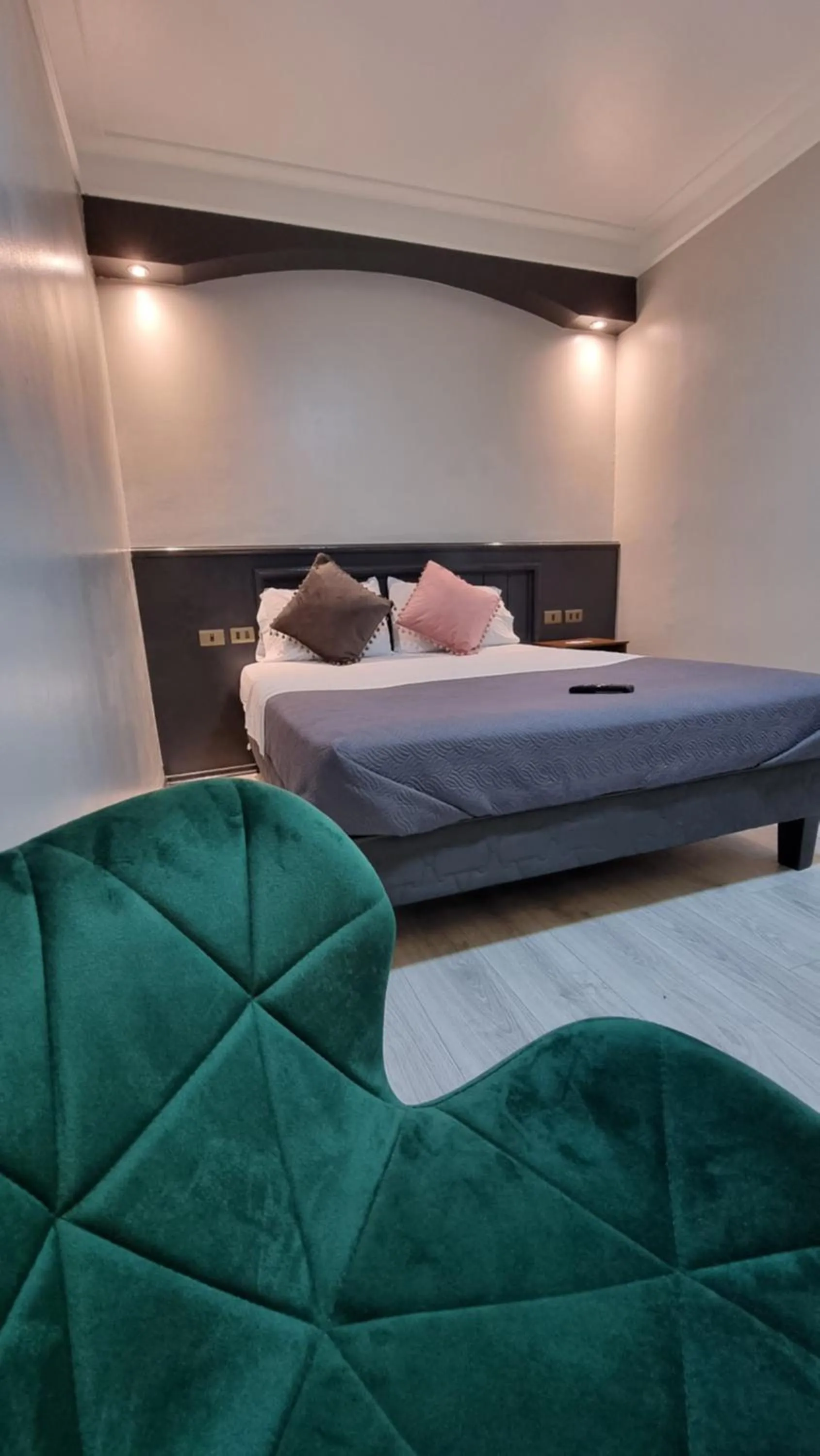 Bed in Hotel Asturias