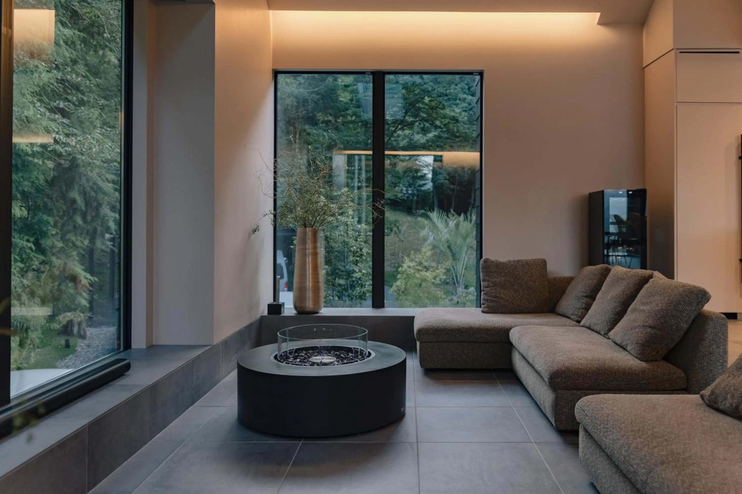 Living room in hotel norm air