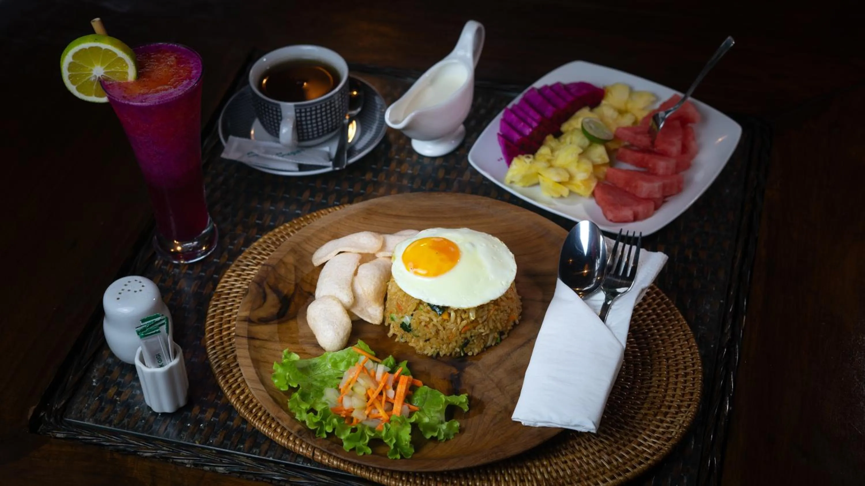 Breakfast in Anda Amed Villas & Spa