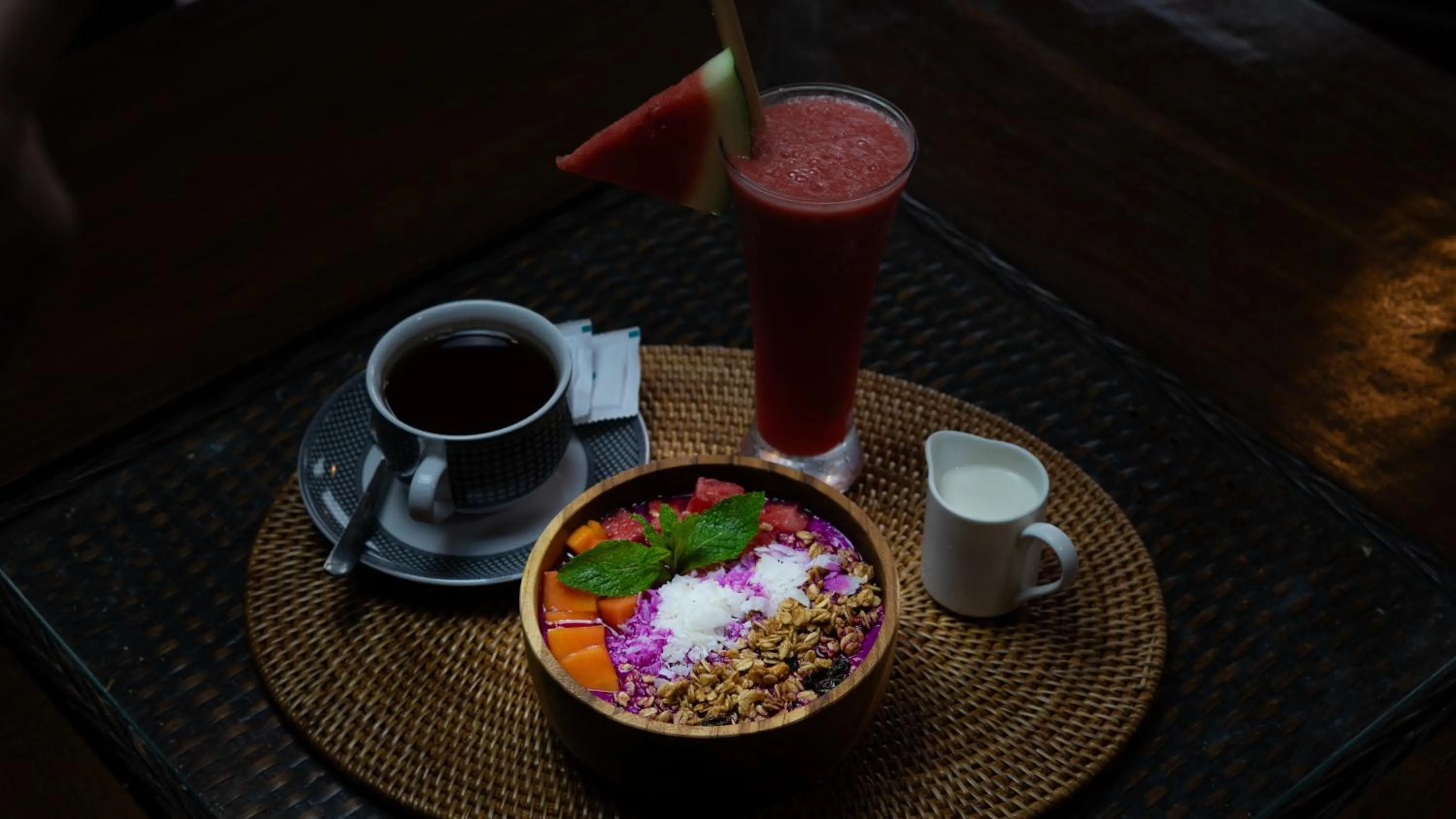 Breakfast in Anda Amed Villas & Spa