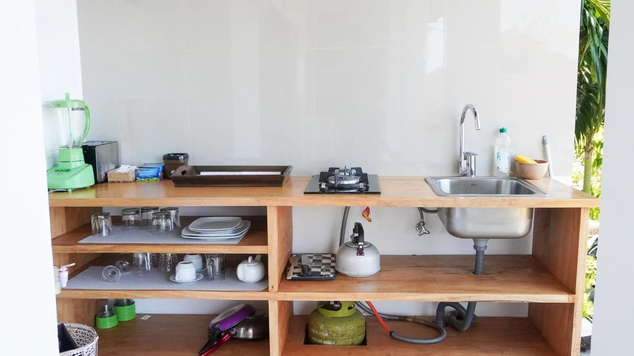 Kitchen or kitchenette in Anda Amed Villas & Spa