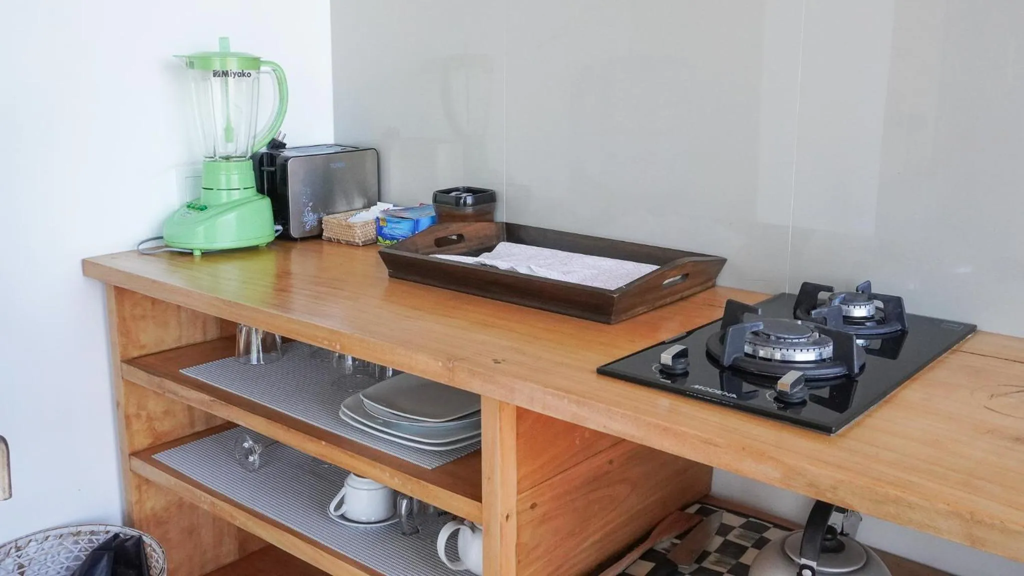 Kitchen or kitchenette in Anda Amed Villas & Spa