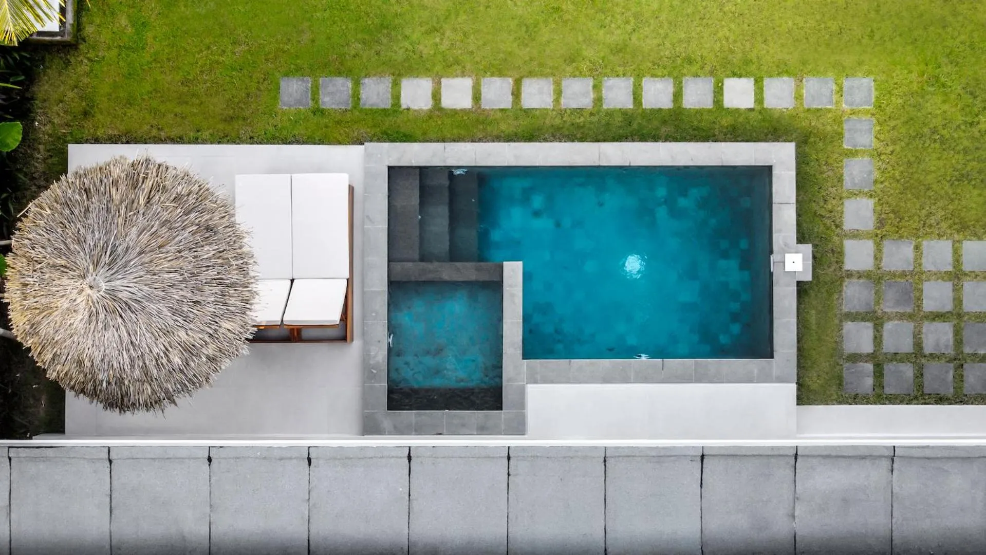 Patio in Villa Grateful by Alfred in Bali