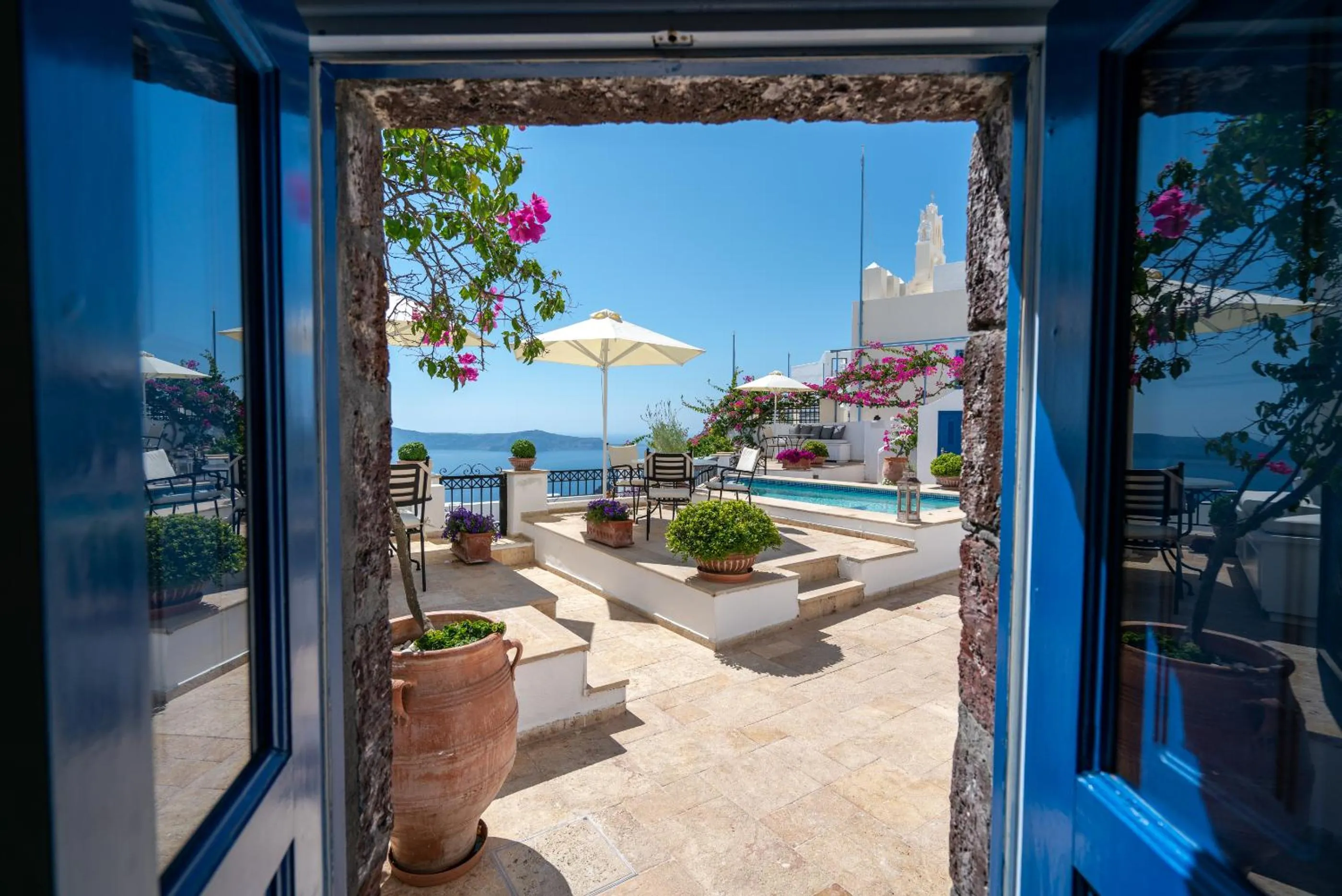 Patio in Lithies Traditional Homes