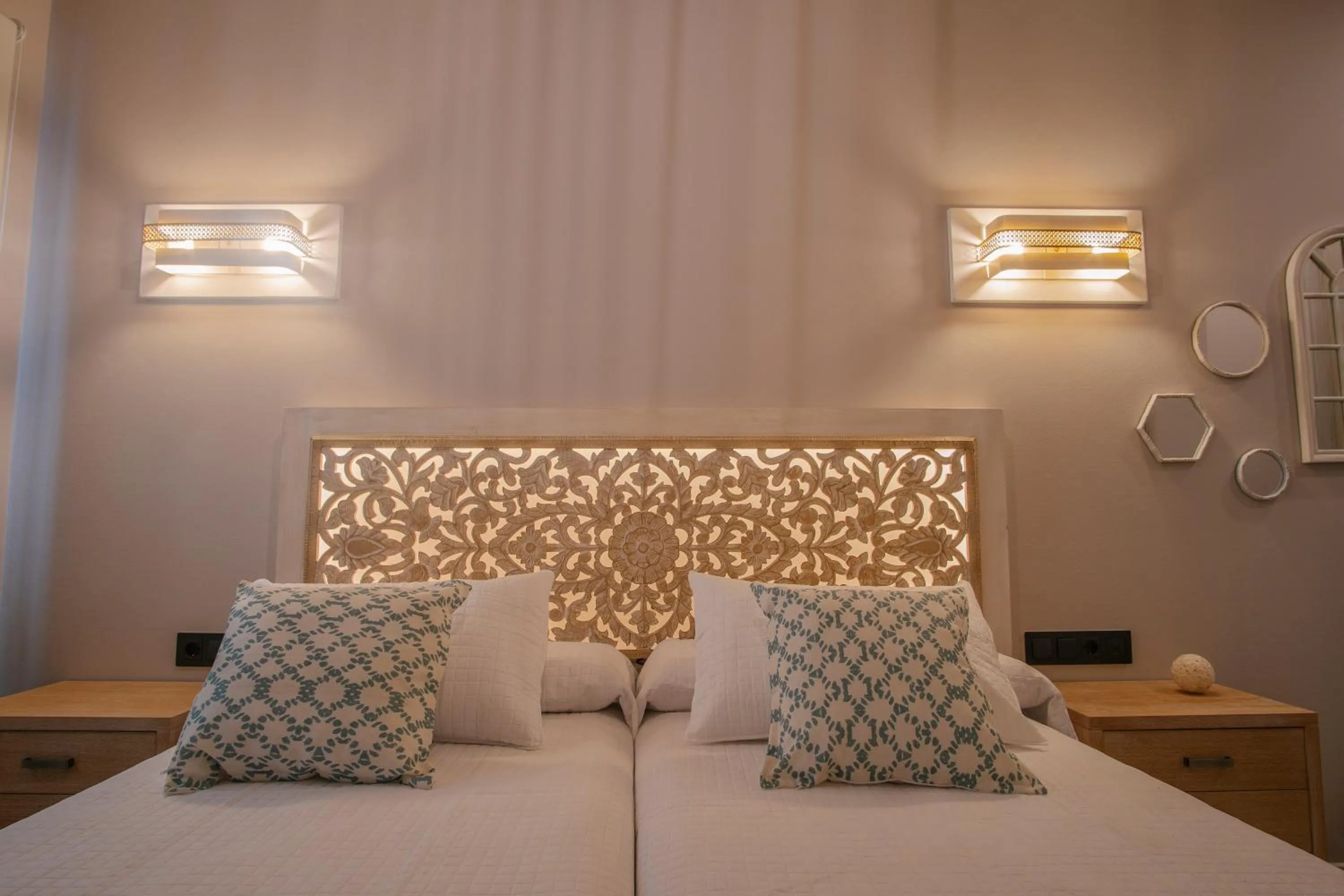 Bed in Apartamentos Turísticos La Baílla