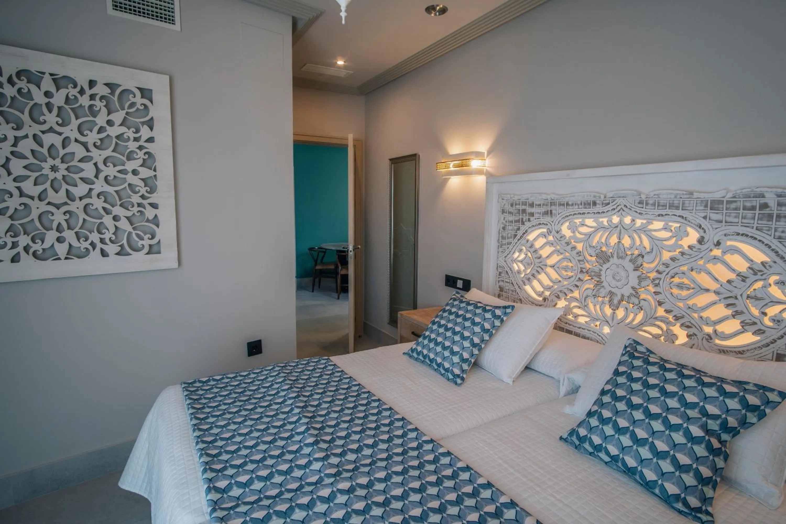 Bed in Apartamentos Turísticos La Baílla