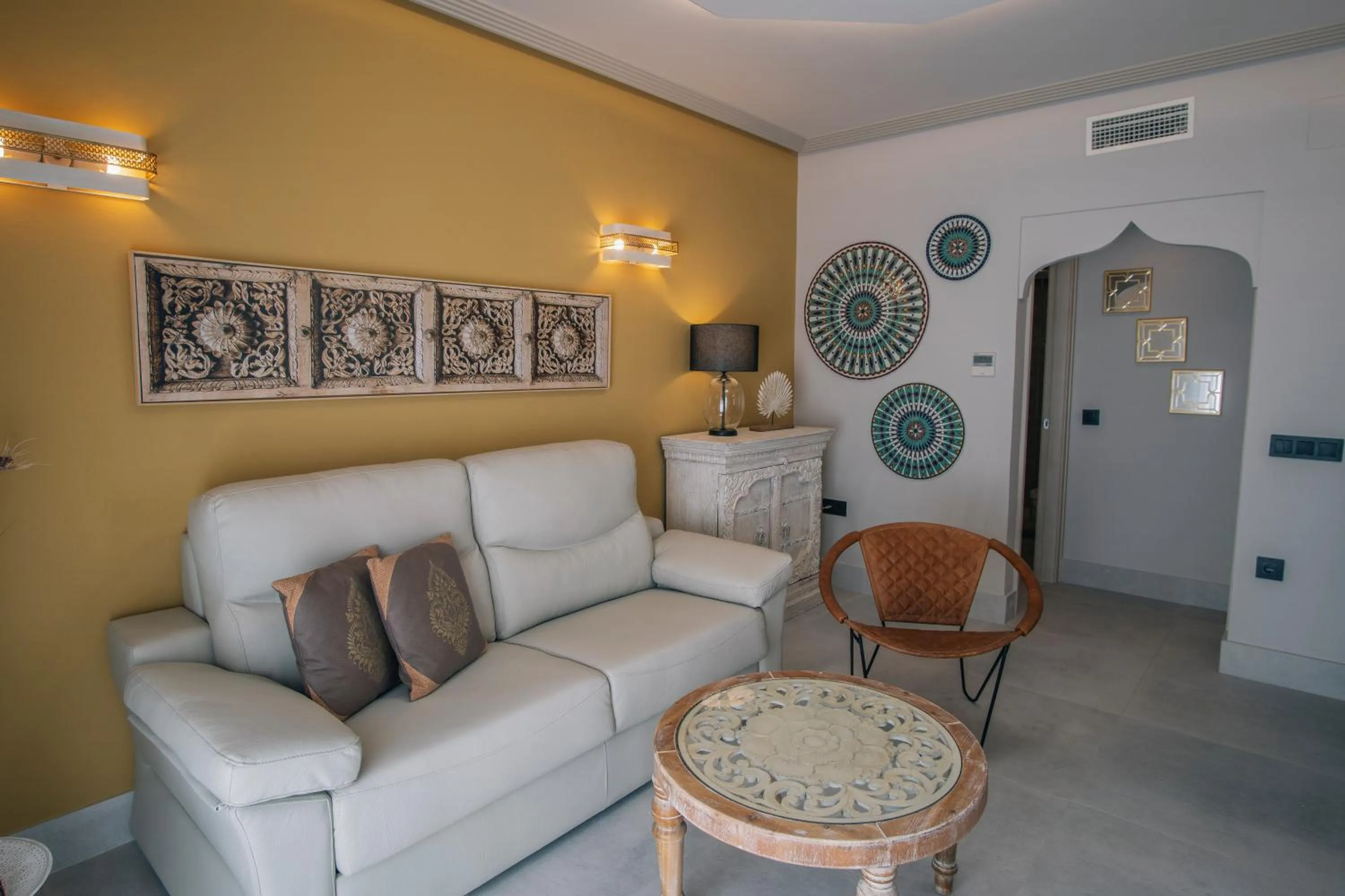 Living room in Apartamentos Turísticos La Baílla