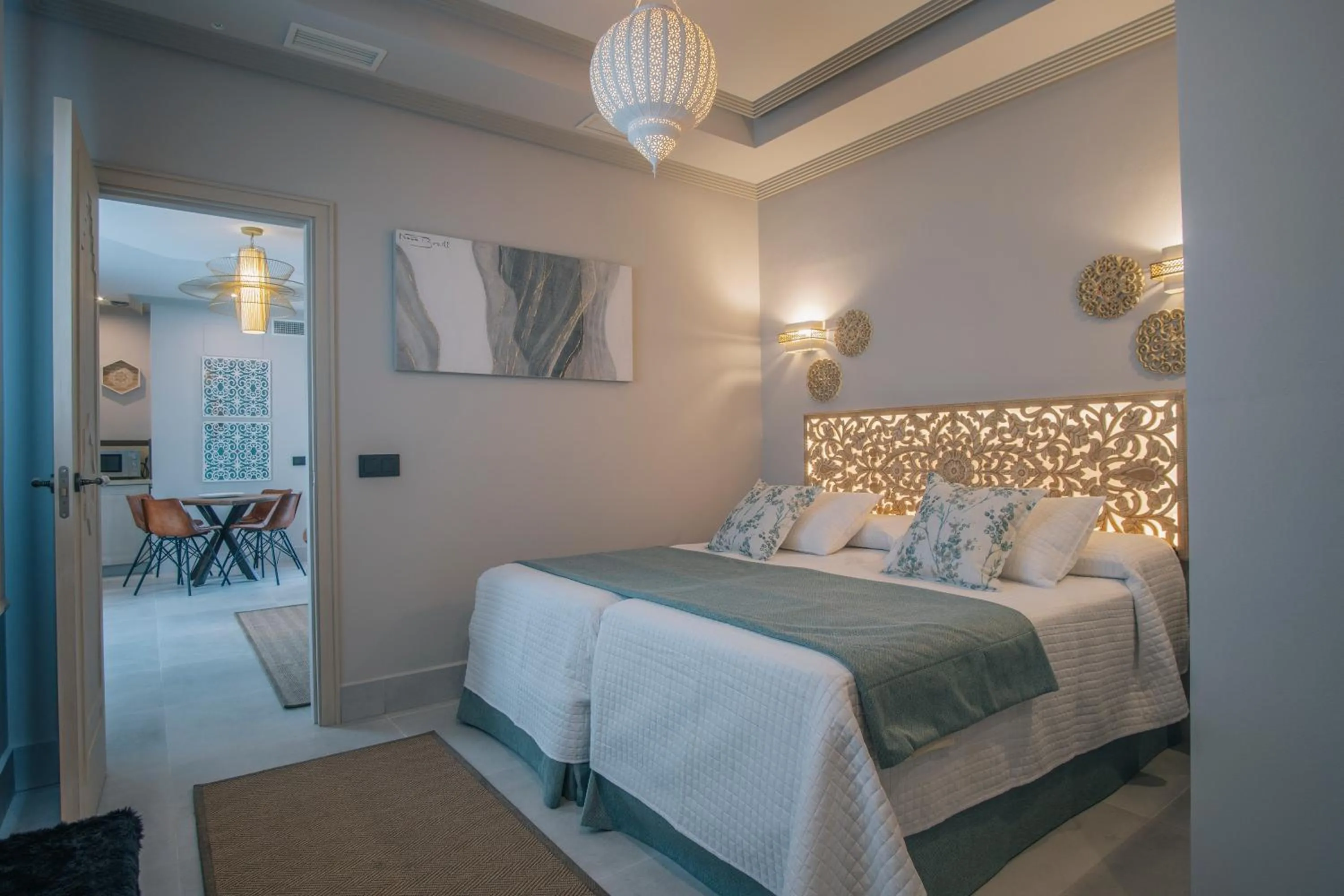Bedroom, Bed in Apartamentos Turísticos La Baílla