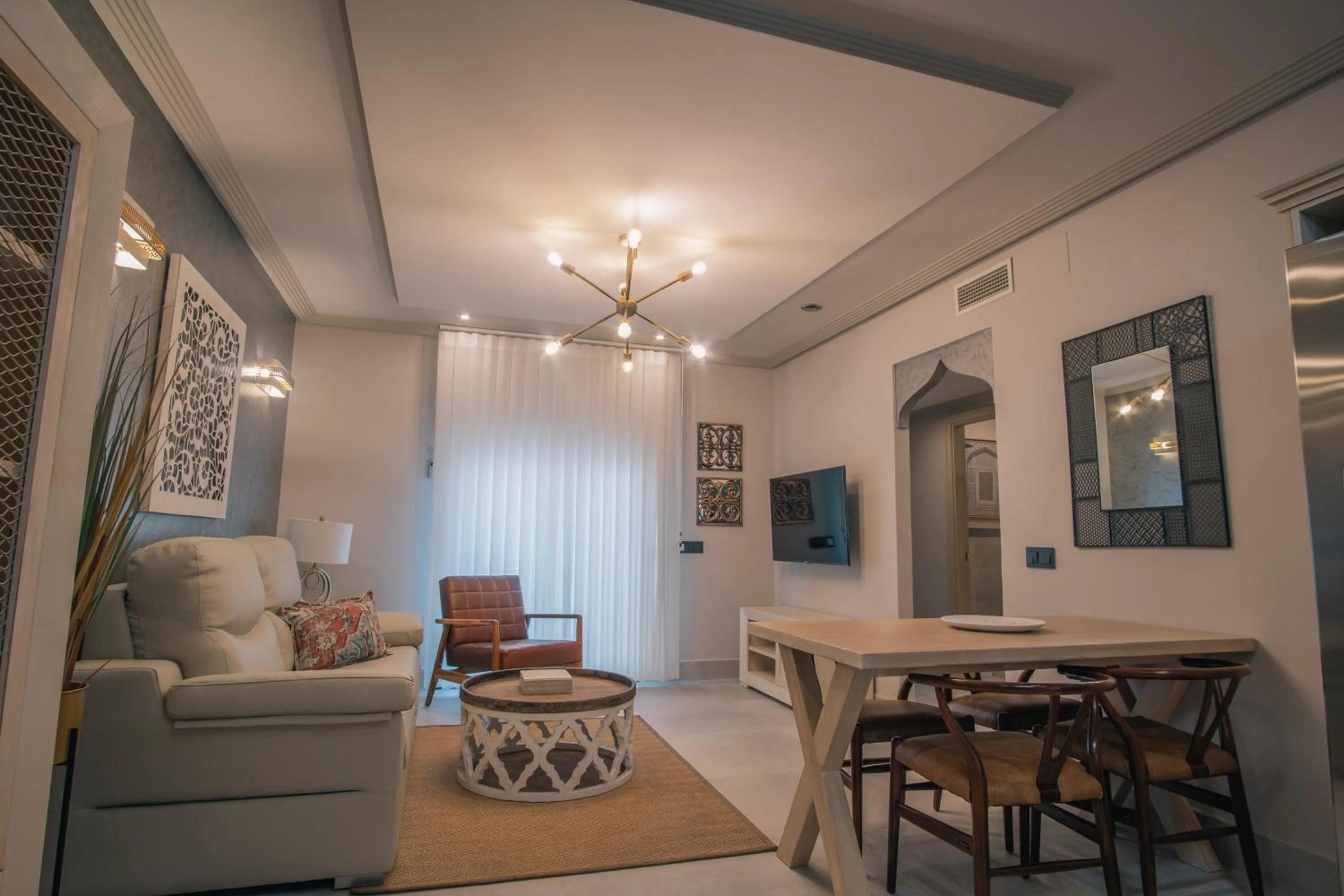 Living room in Apartamentos Turísticos La Baílla