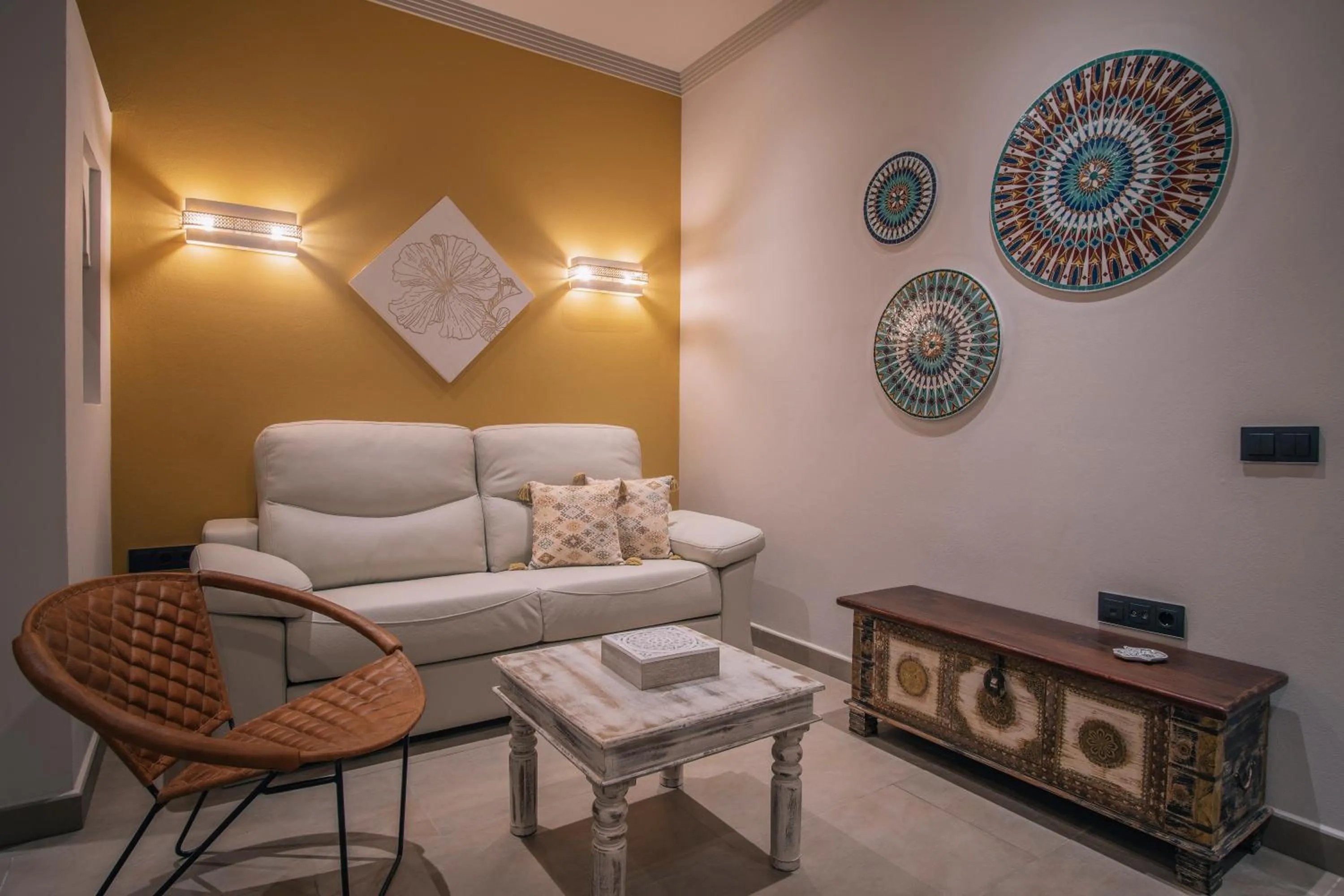 Living room in Apartamentos Turísticos La Baílla