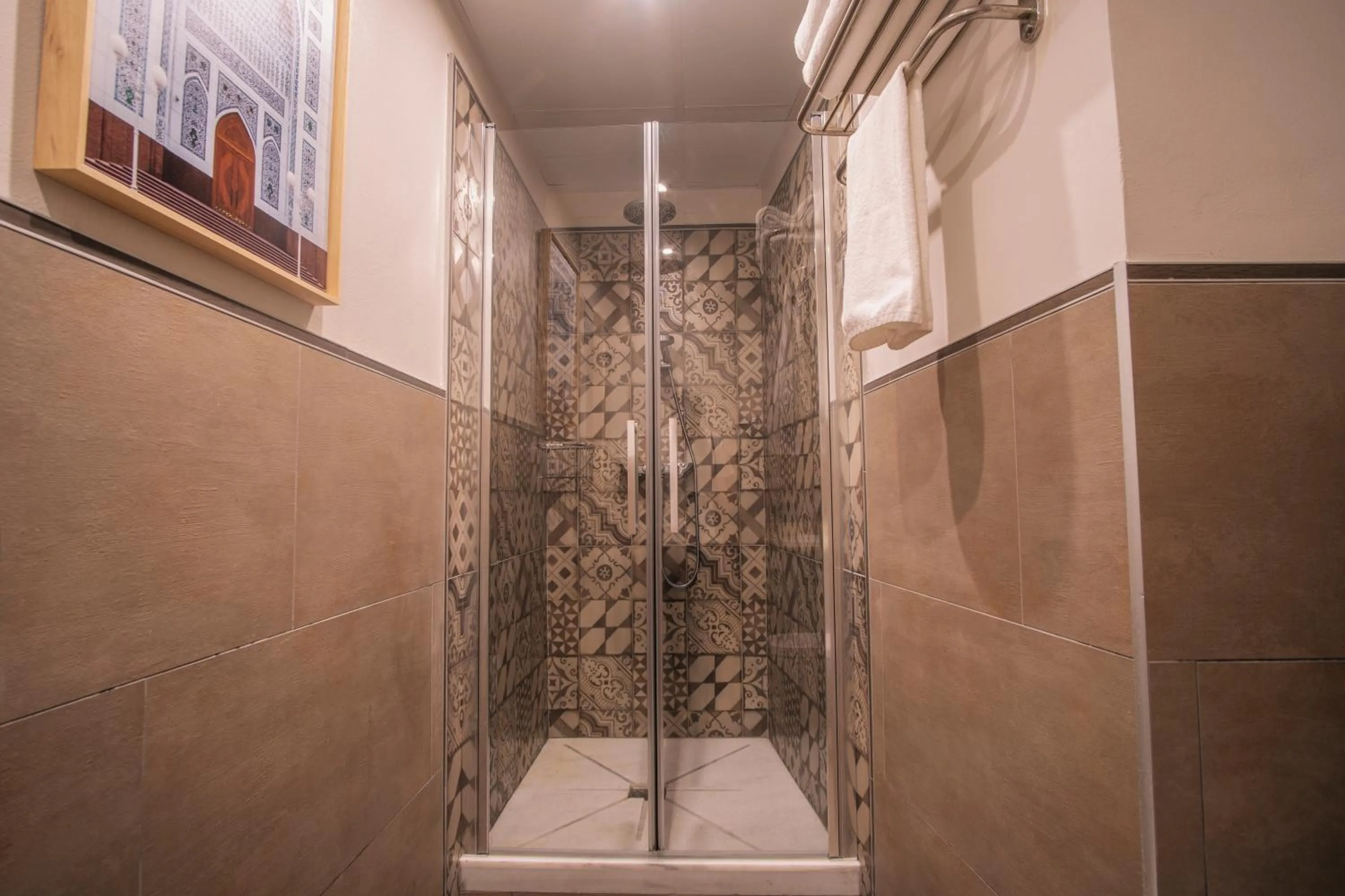 Shower in Apartamentos Turísticos La Baílla