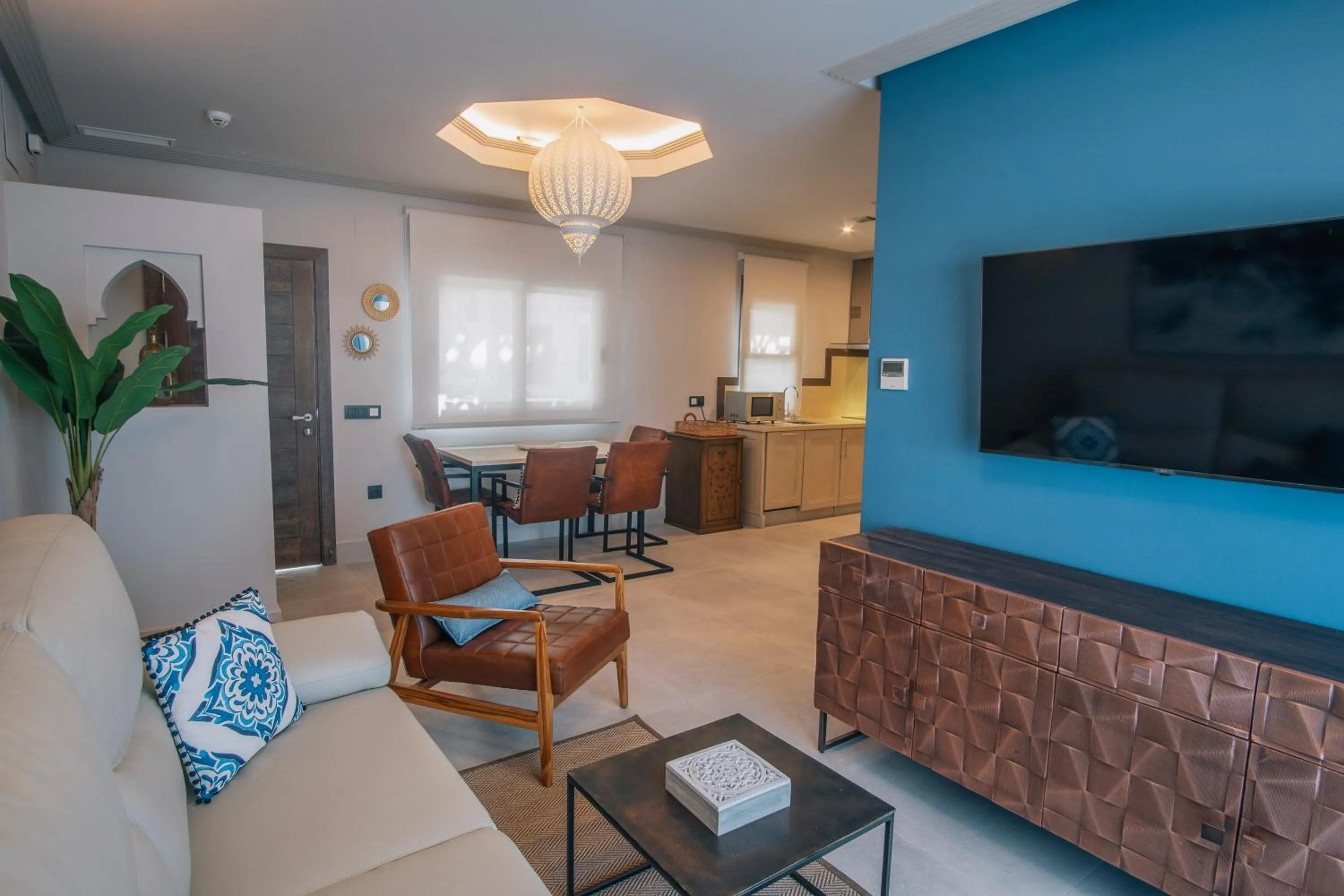Living room in Apartamentos Turísticos La Baílla