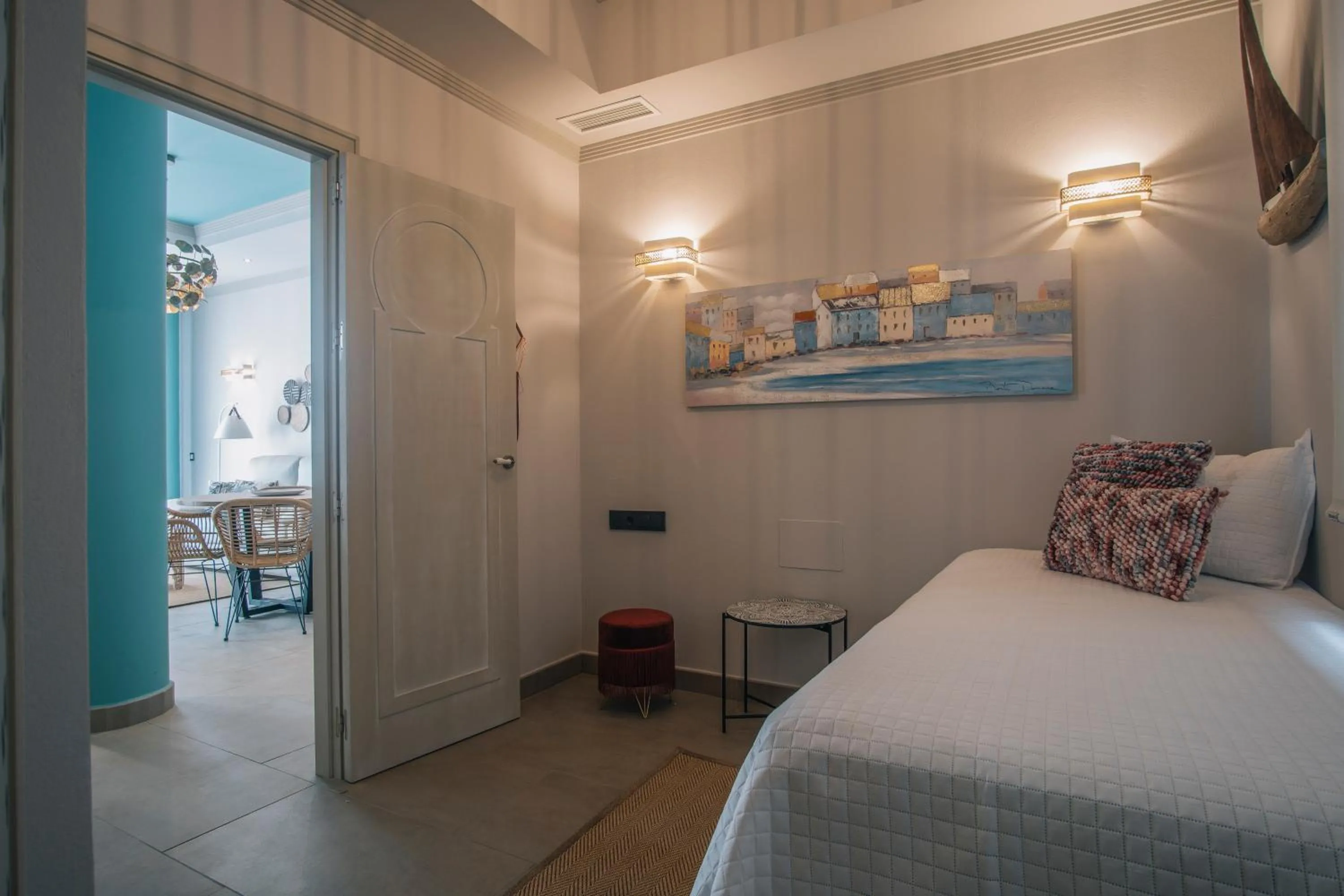 Bedroom, Bed in Apartamentos Turísticos La Baílla